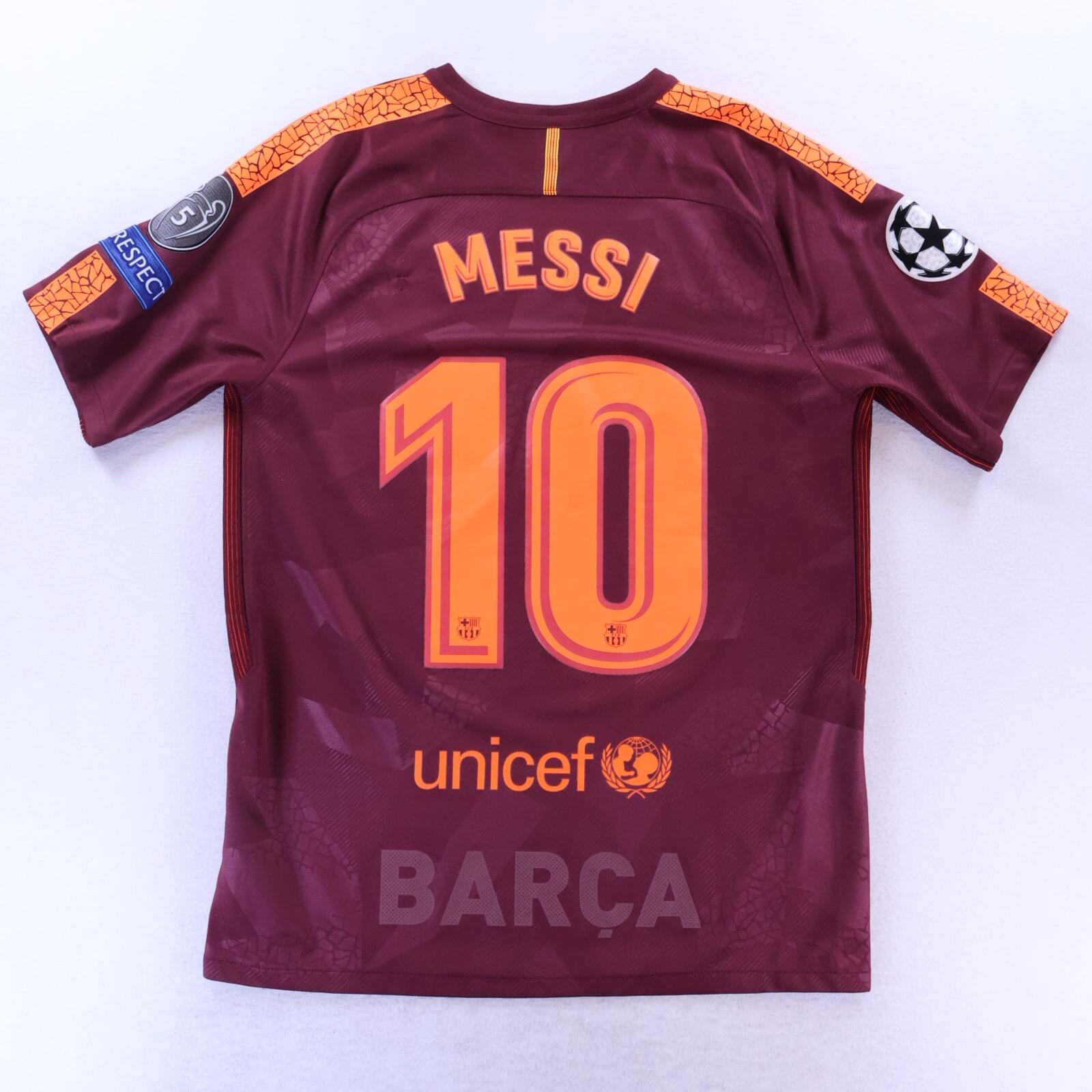 Barcelona Messi #10 2017/18 Third Shirt - M