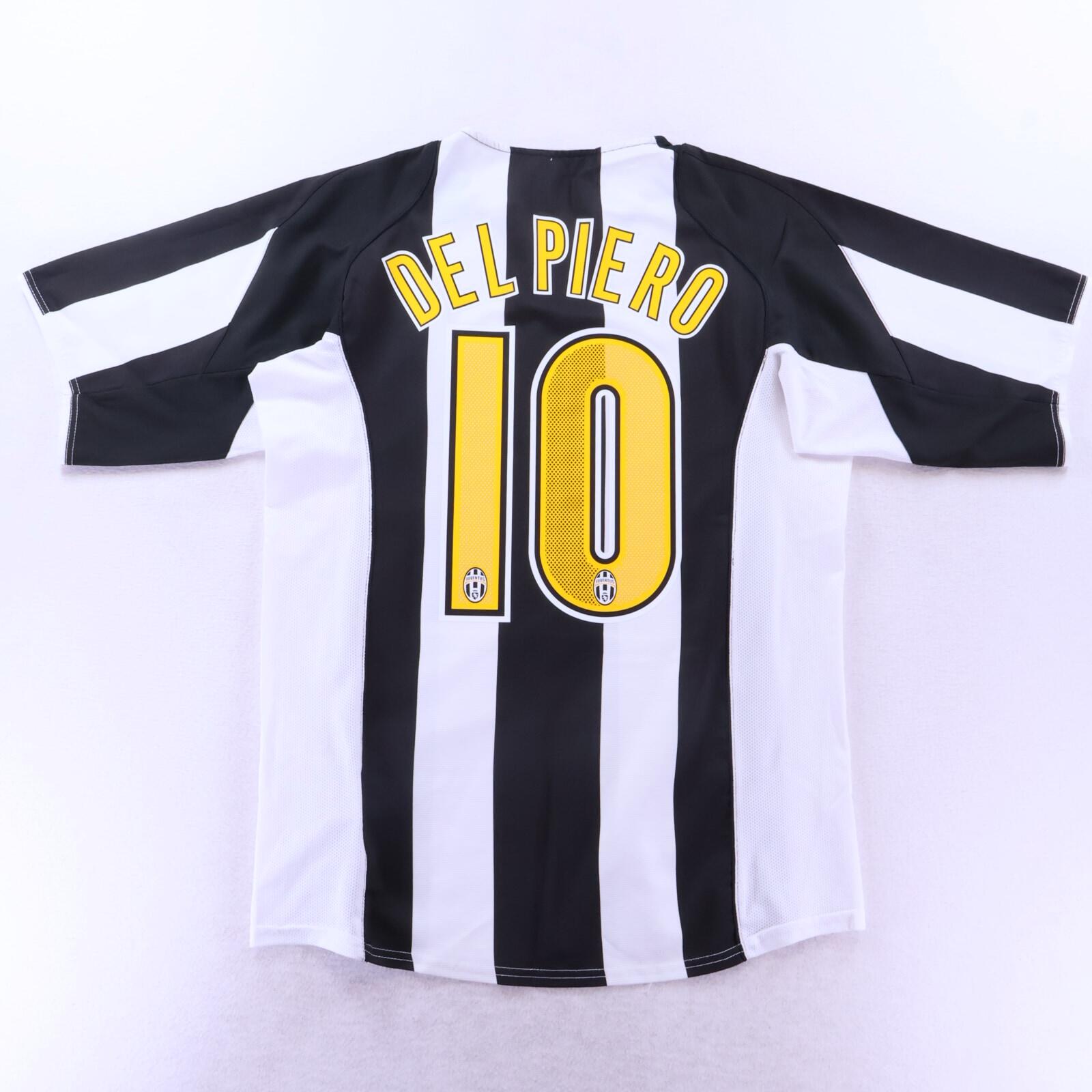 Juventus Del Piero #10 2004/05 Home Shirt - M