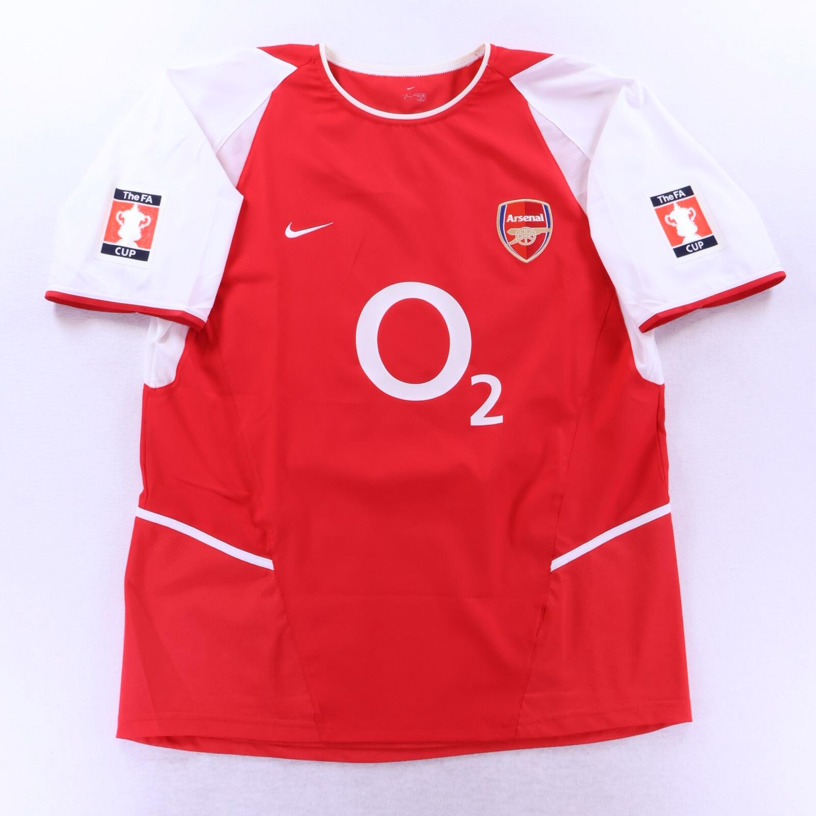 Arsenal Henry #14 2002/04 Home Shirt - XL