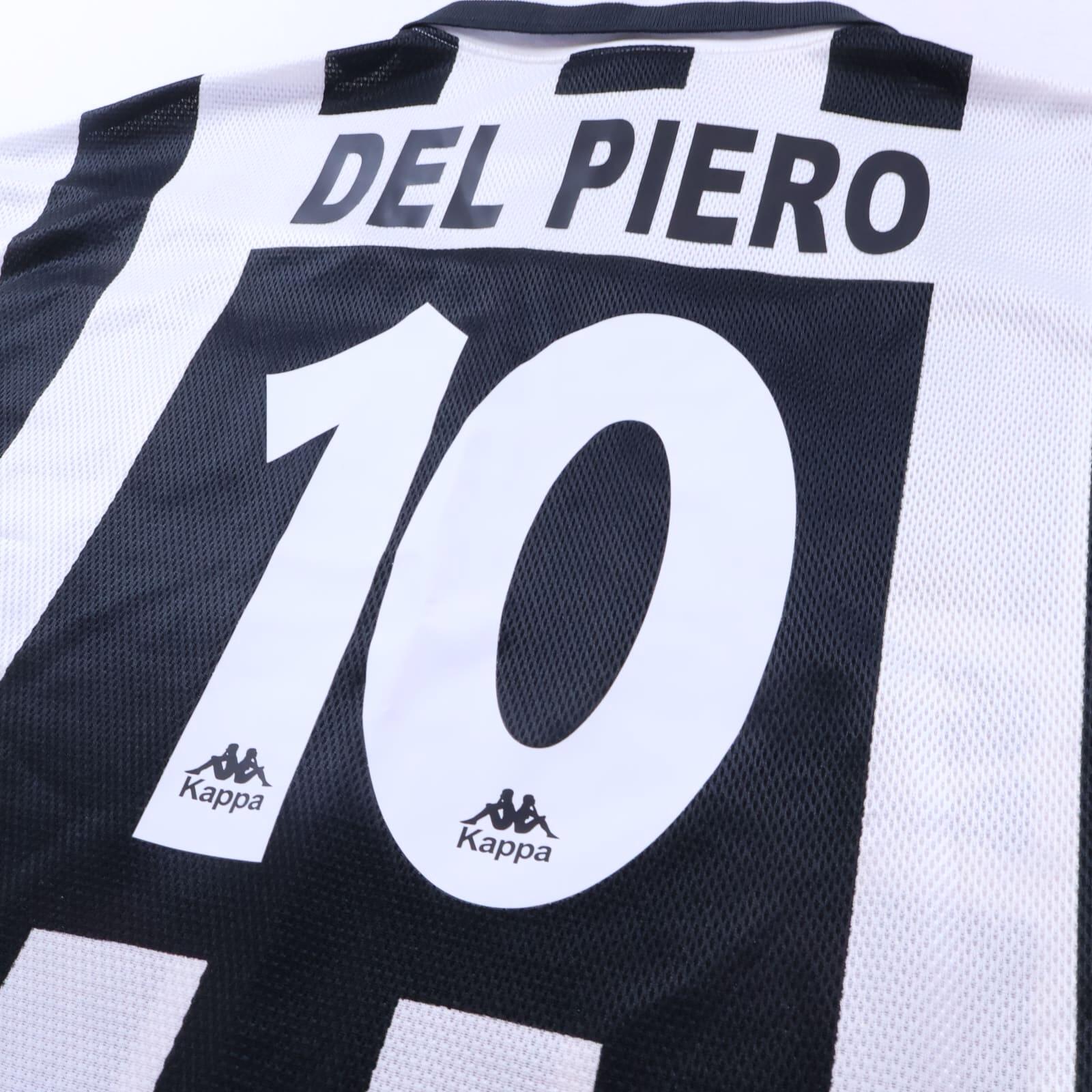 Juventus Del Piero #10 1995/97 Home Shirt - XL