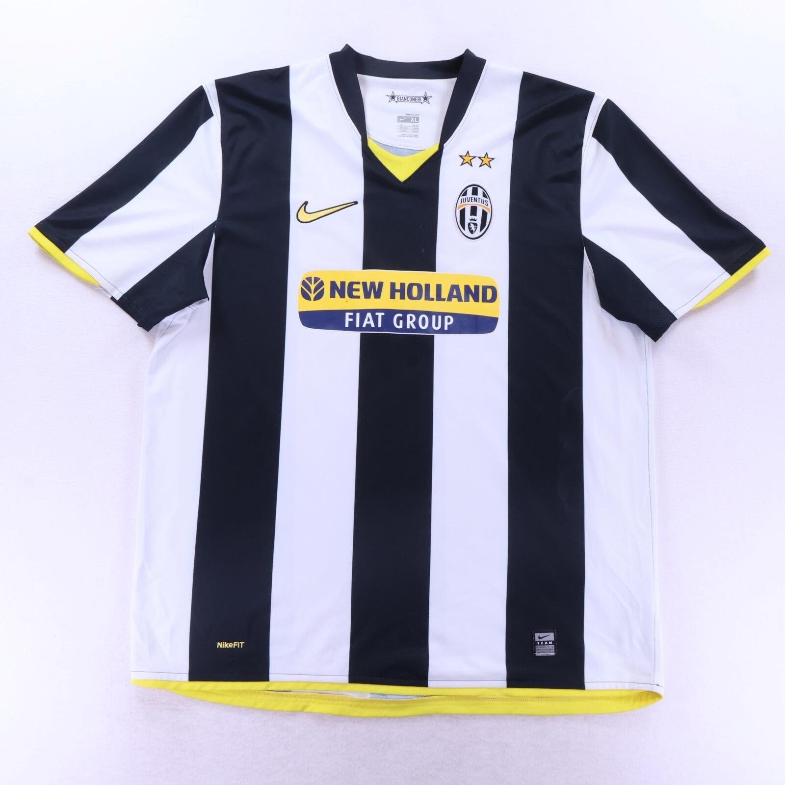 Juventus Del Piero #10 2008/09 Home Shirt - XL