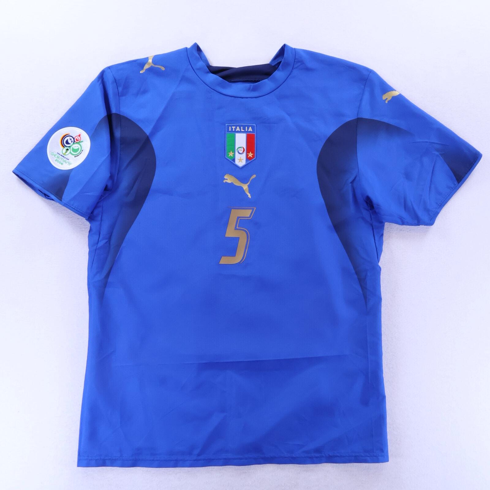Italy Cannavaro #5 2006/08 Home Shirt - M