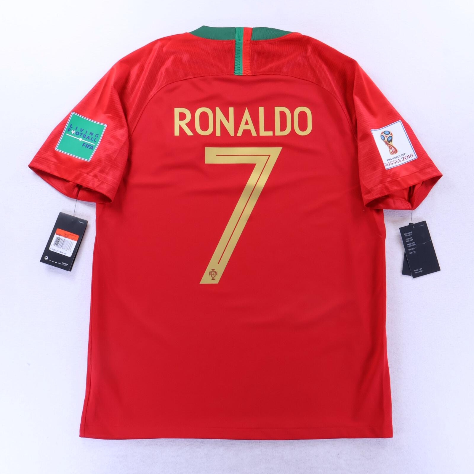*NWT* Portugal Ronaldo #7 2018/19 Home Shirt - L