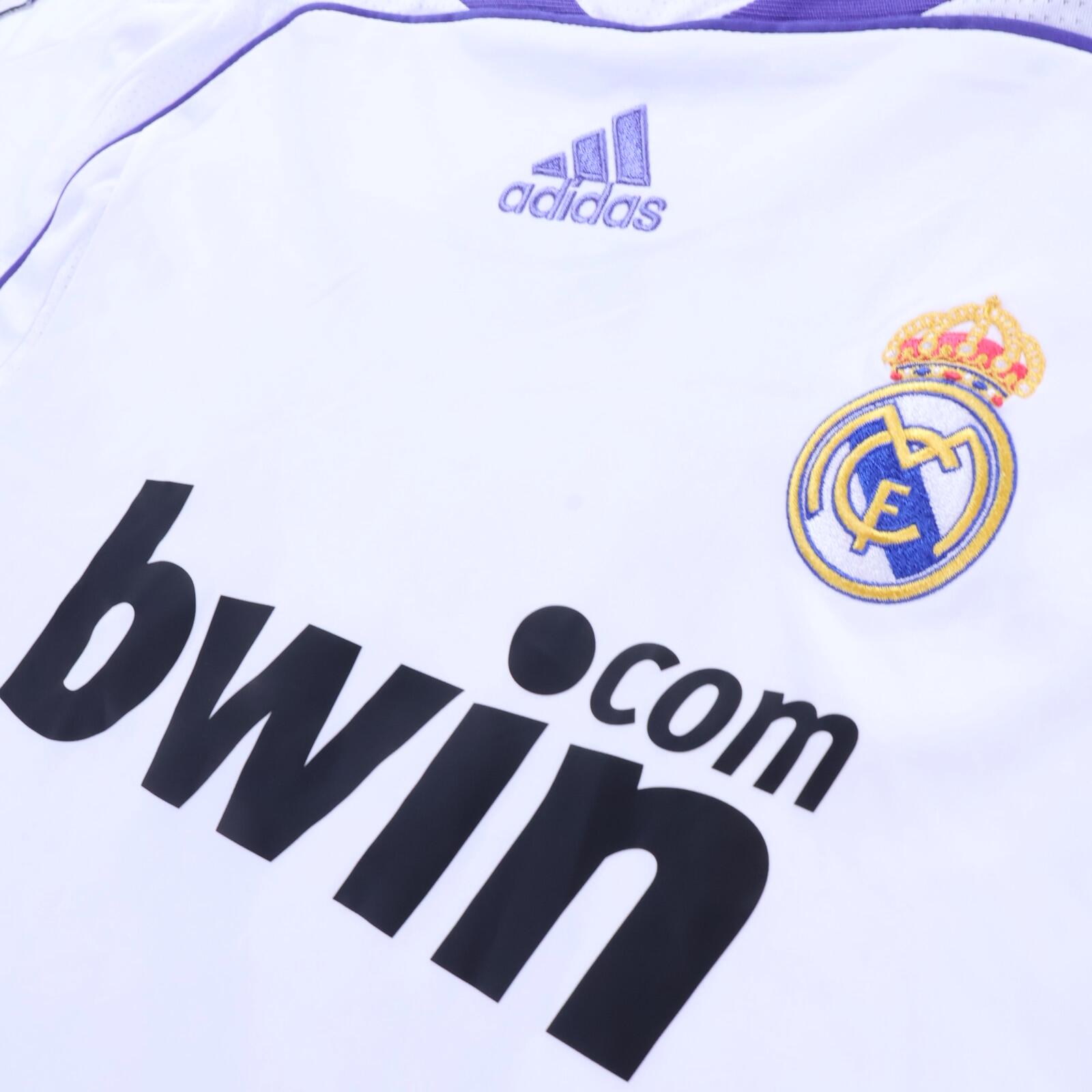 Real Madrid V. Nistelrooy #17 2007/08 Home Shirt - XL
