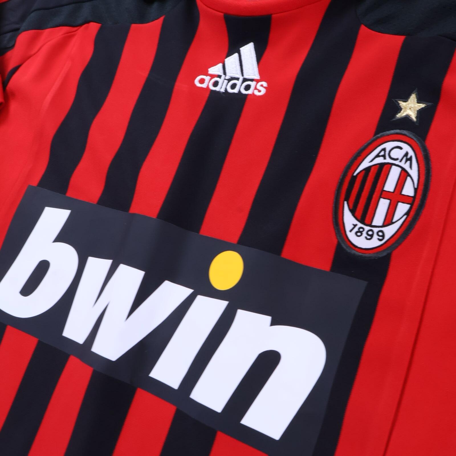 Ac Milan Kaka #22 2007/08 Home Shirt - M