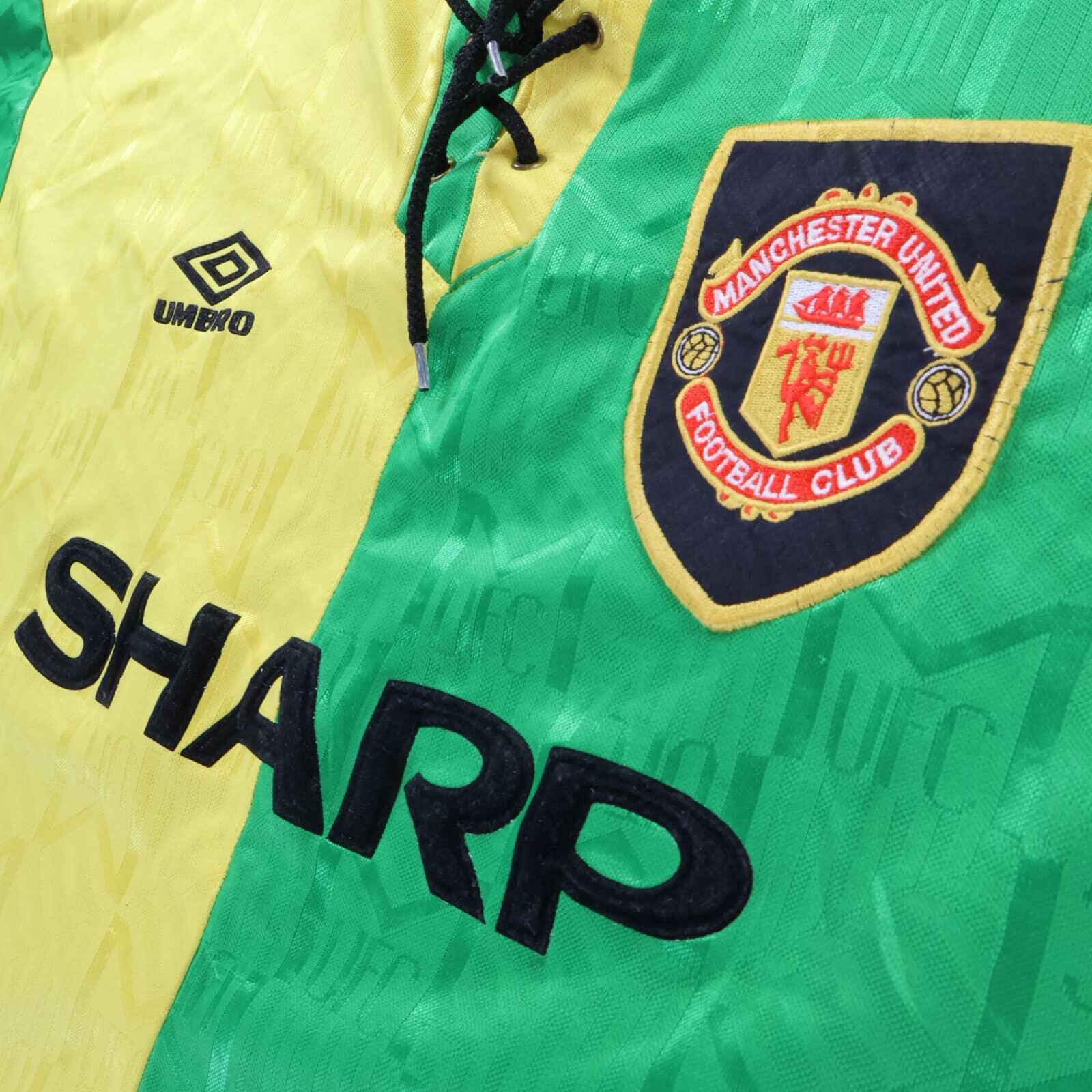 Manchester United Cantona #7 1992/94 Third Shirt - L