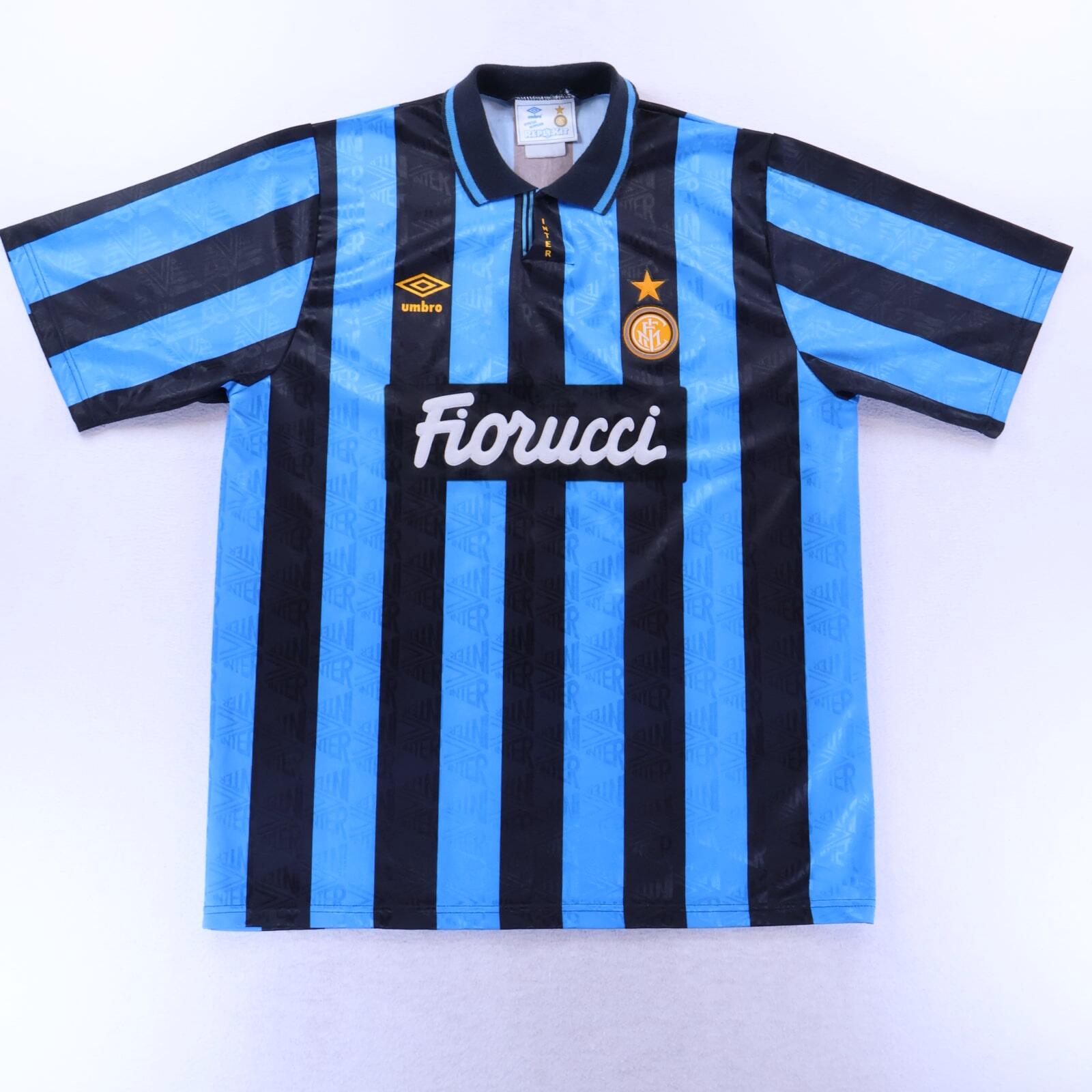 Inter Milan 1992/93 Home Shirt - L