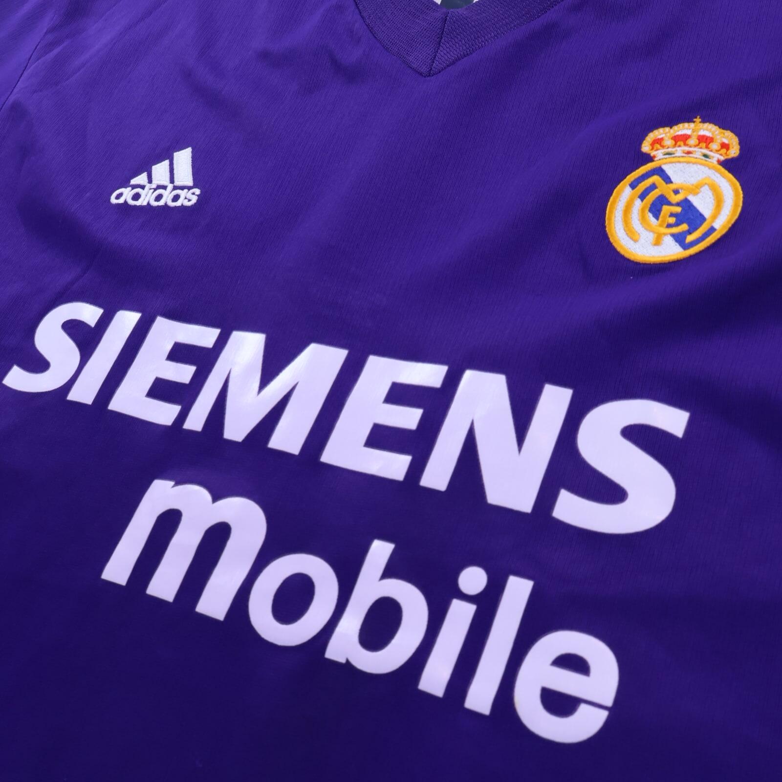 Real Madrid Zidane / Makelele #5 2002/03 Centenary Third Shirt - Reversible - XL