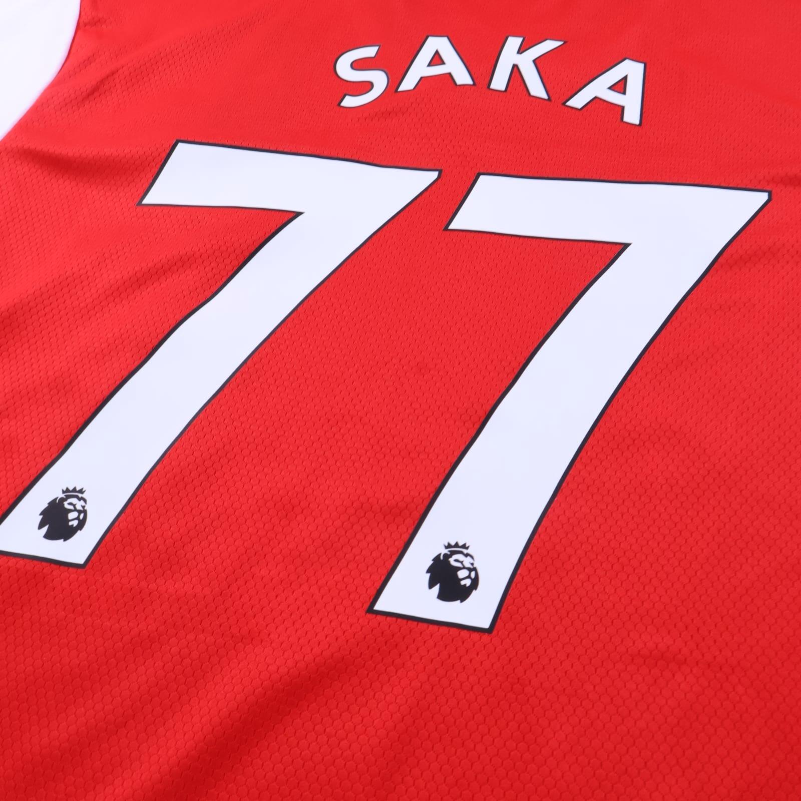 *NWT* Arsenal Saka #77 2019/20 Home Shirt - Long Sleeve - 2XL