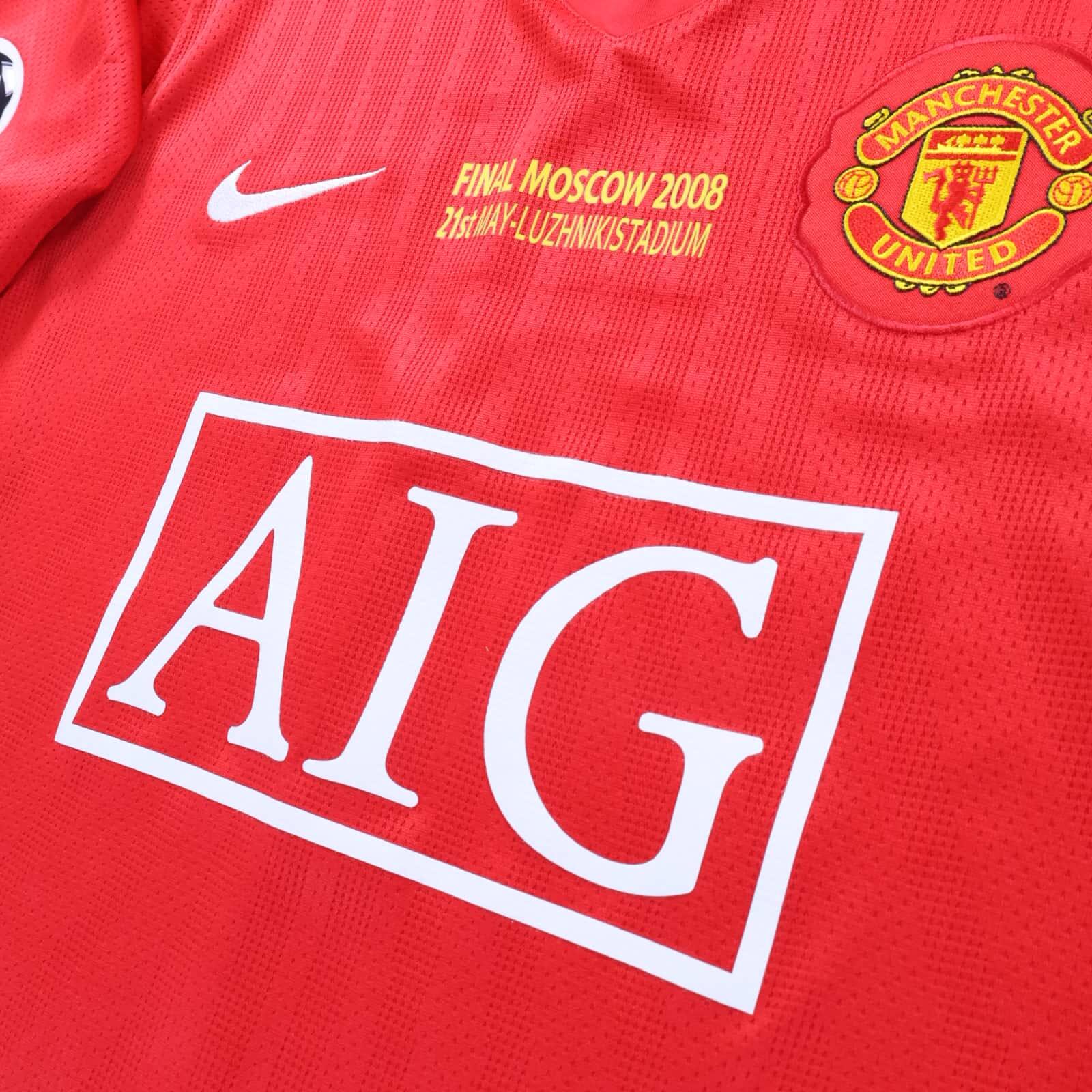 Manchester United Ronaldo #7 2007/09 Home Shirt - M