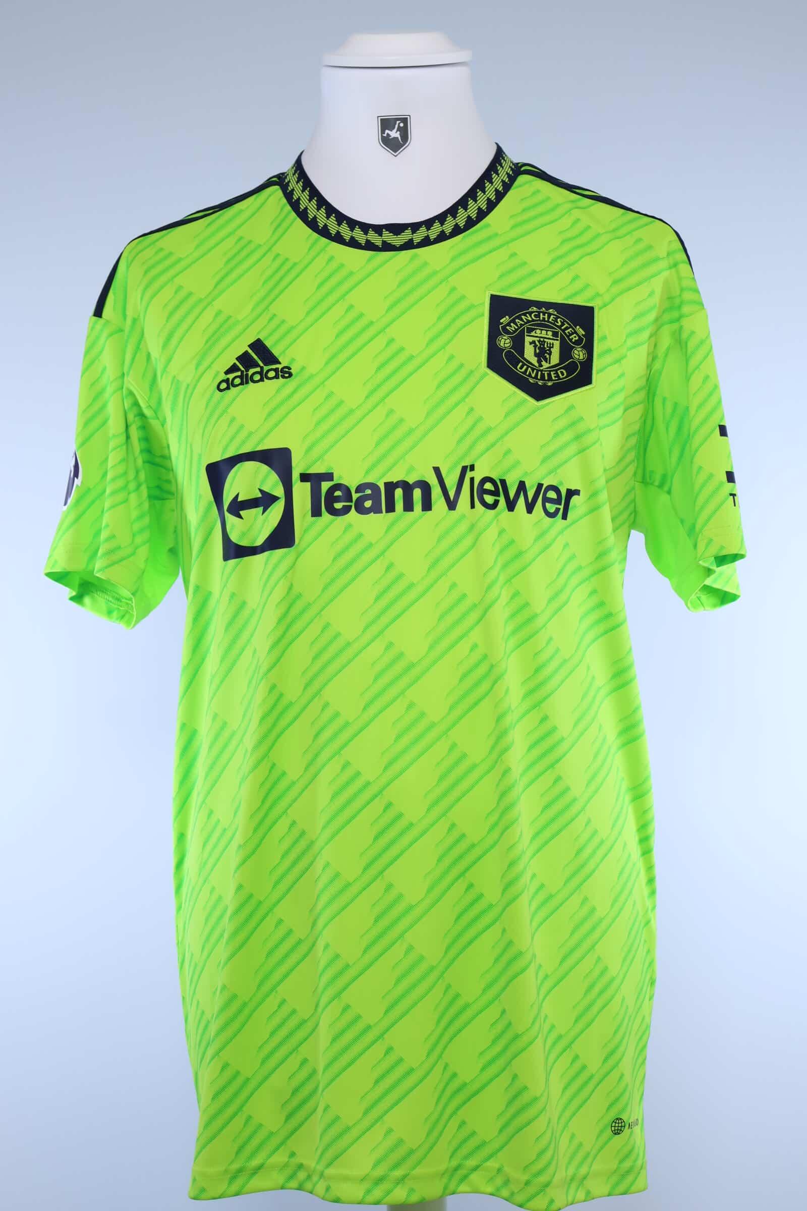 Manchester United 2022/23 Mount #7 Third Shirt - L Authenic Original Football Shirt