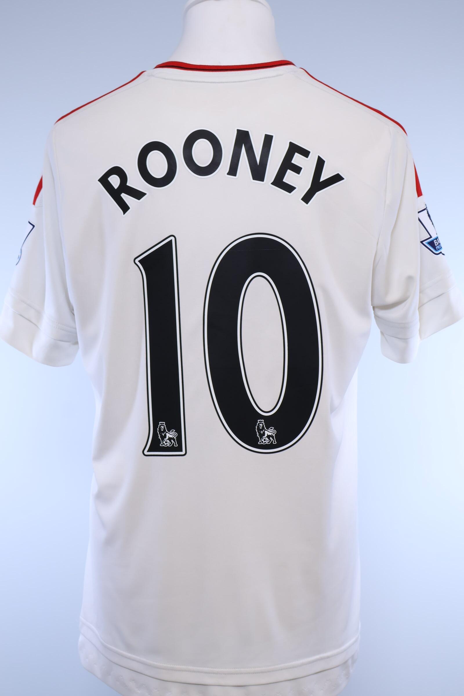 Manchester United 2015/16 Rooney #10 Away Shirt - MAuthentic Original Football Shirt