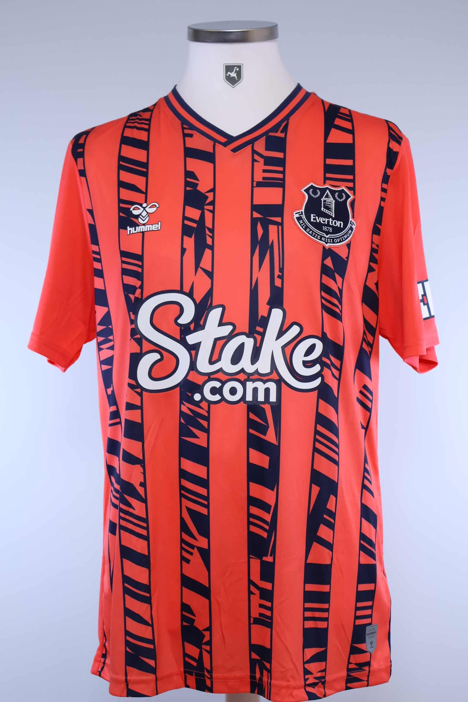Everton 2023/24 Calvert-Lewin #9 Away Shirt - L Authenic Original Football Shirt