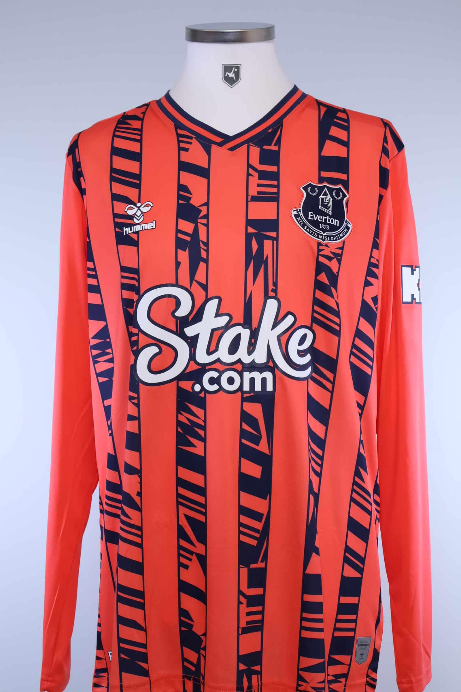 Everton 2023/24 Branthwaite #32 Away Shirt - XL Authenic Original Football Shirt