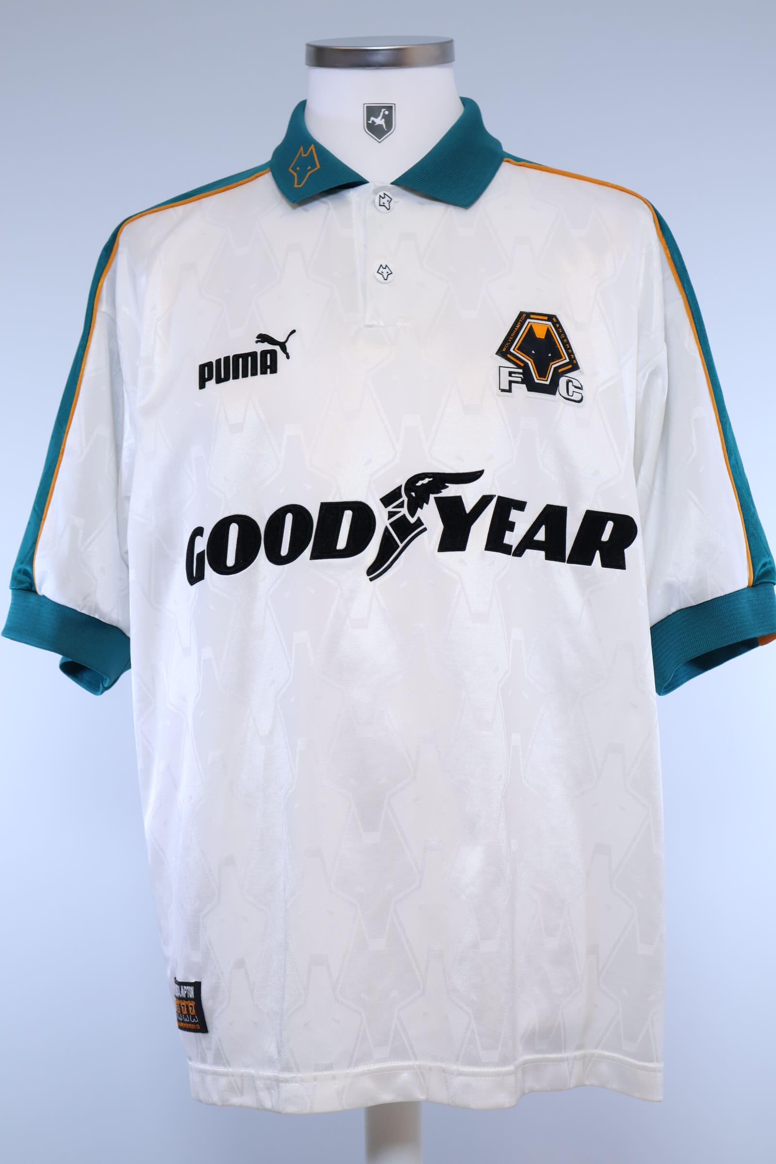 Wolverhampton Wanderes F.C 1997/99 Away Shirt - LAuthentic Original Football Shirt