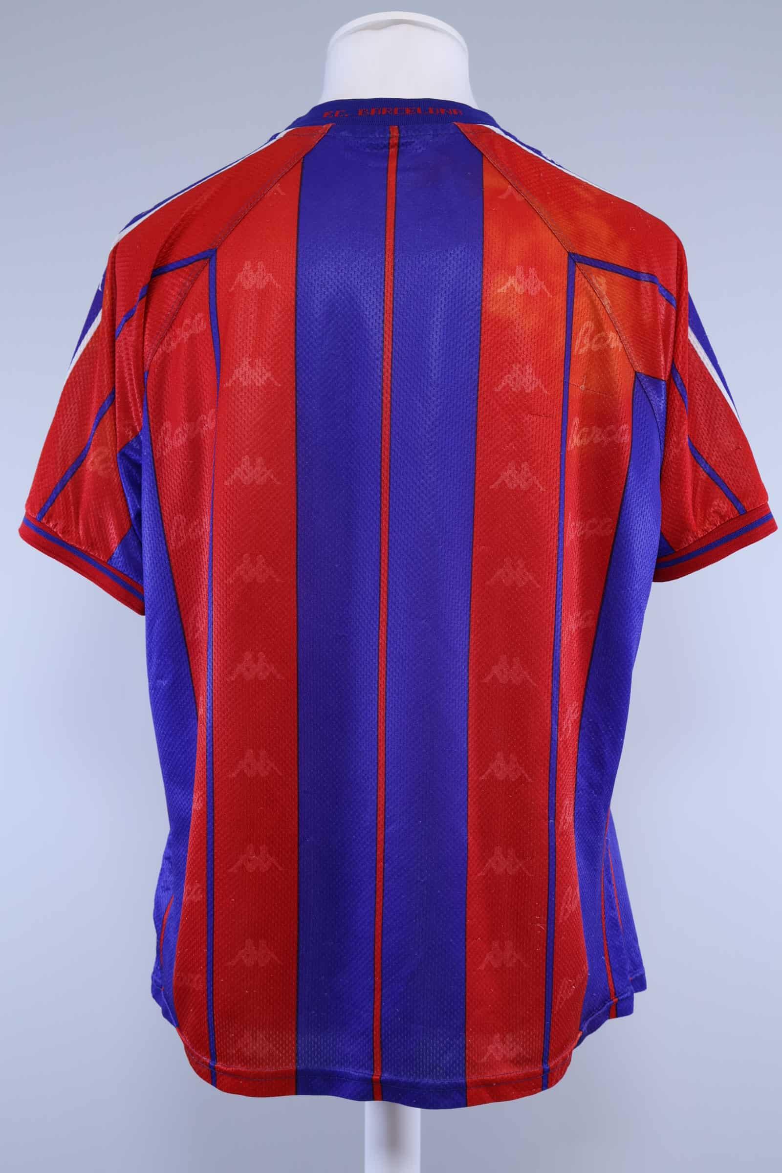 Barcelona 1997/98 Home Shirt - L Authenic Original Football Shirt
