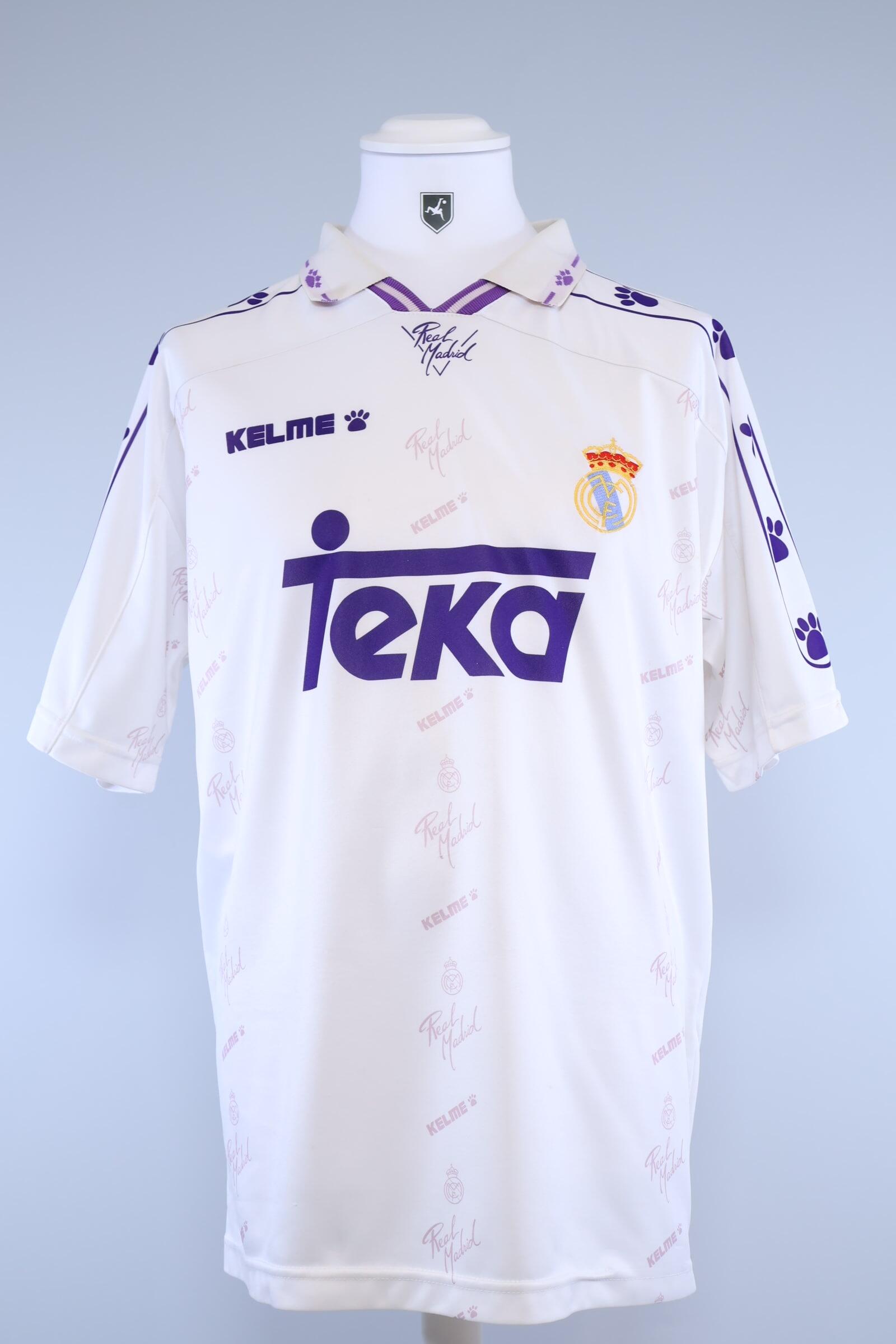 Real Madrid 1994/96 Home Shirt - XLAuthentic Original Football Shirt