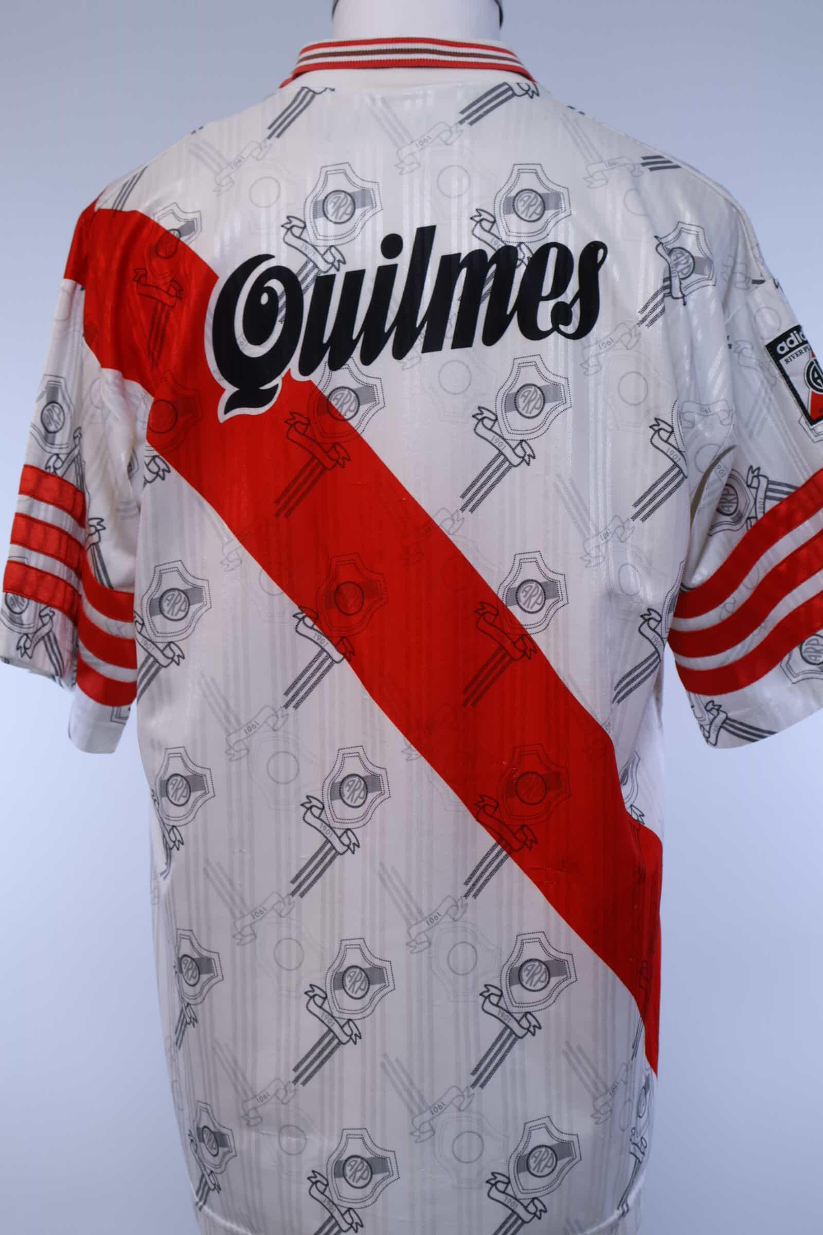 Club Atletico River Plate 1997/98 Home Shirt - L Authenic Original Football Shirt
