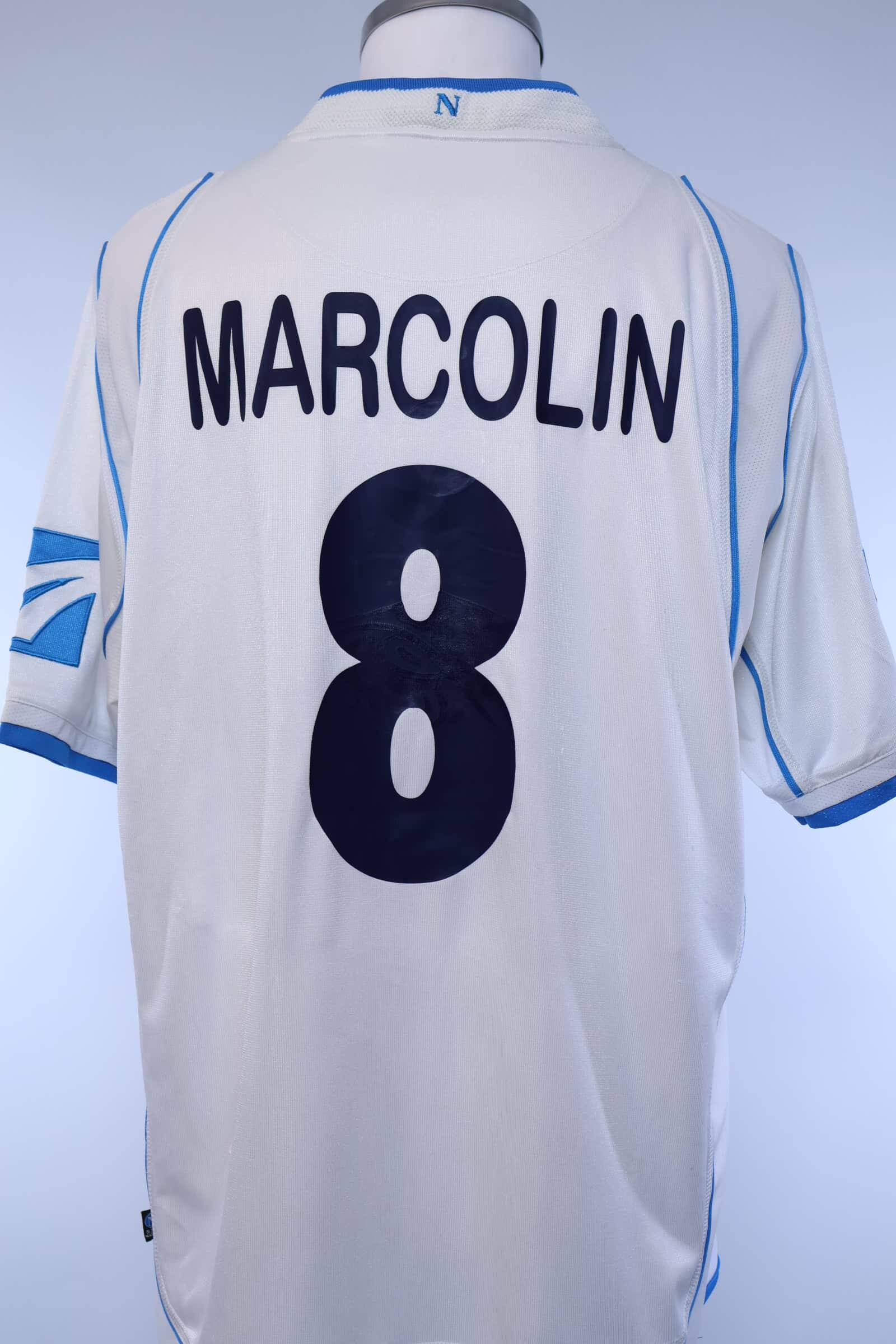 Napoli 2003/04 Marcolin #8 Away Shirt - LAuthentic Original Football Shirt