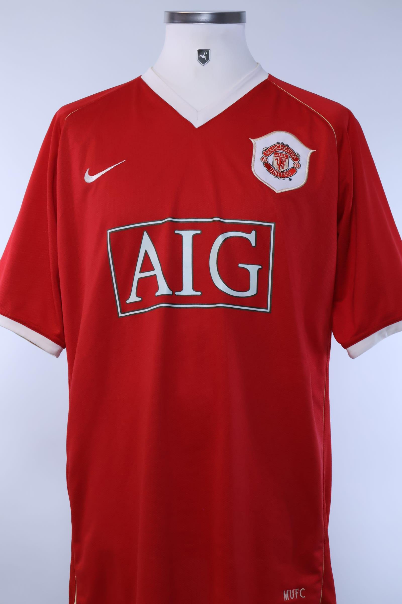 Manchester United 2006/07 Rooney #8 Home Shirt - XL Authenic Original Football Shirt