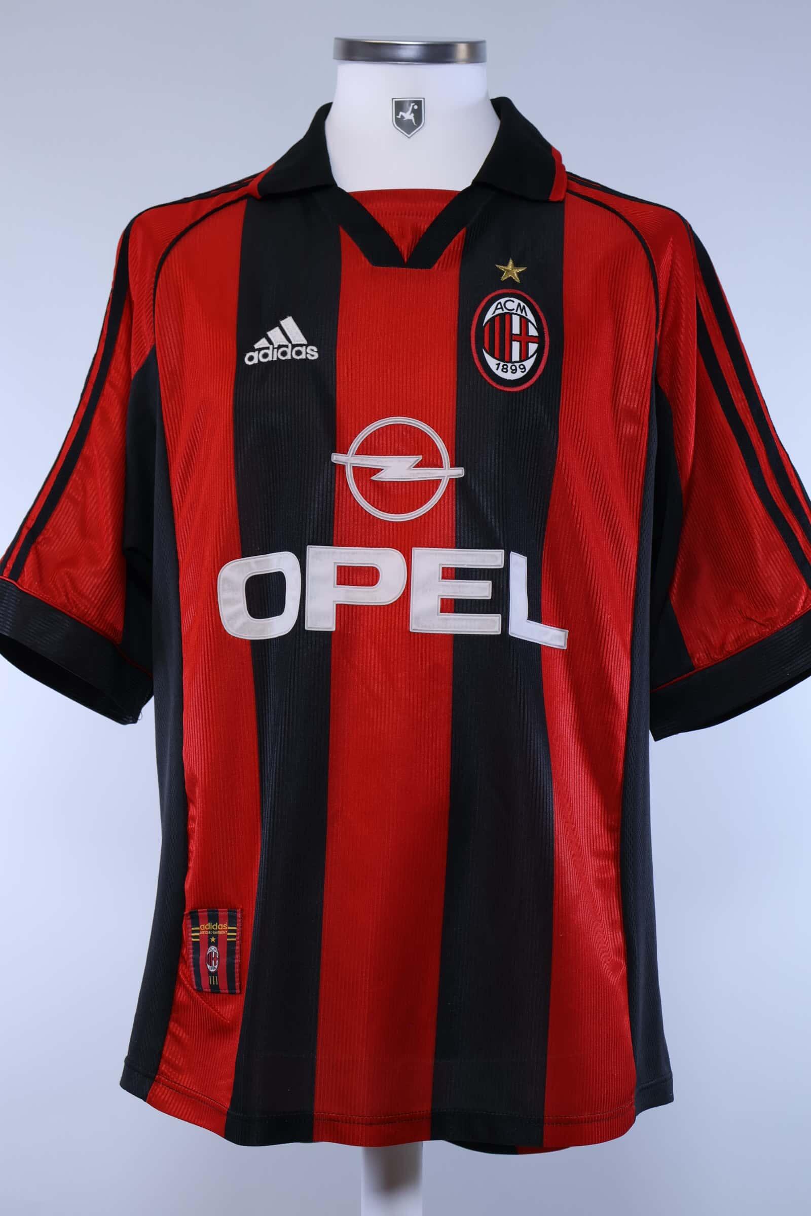 Ac Milan 1998/99 Home Shirt - XLAuthentic Original Football Shirt