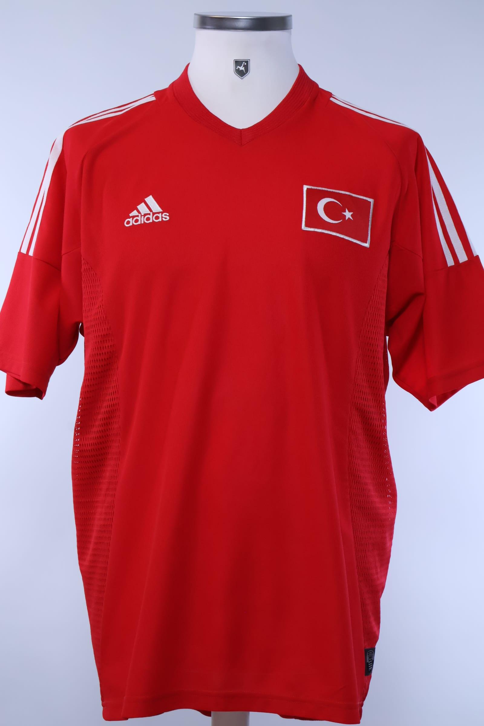 Turkey 2002/03 Home Shirt - L Authentic Original Football Shirt