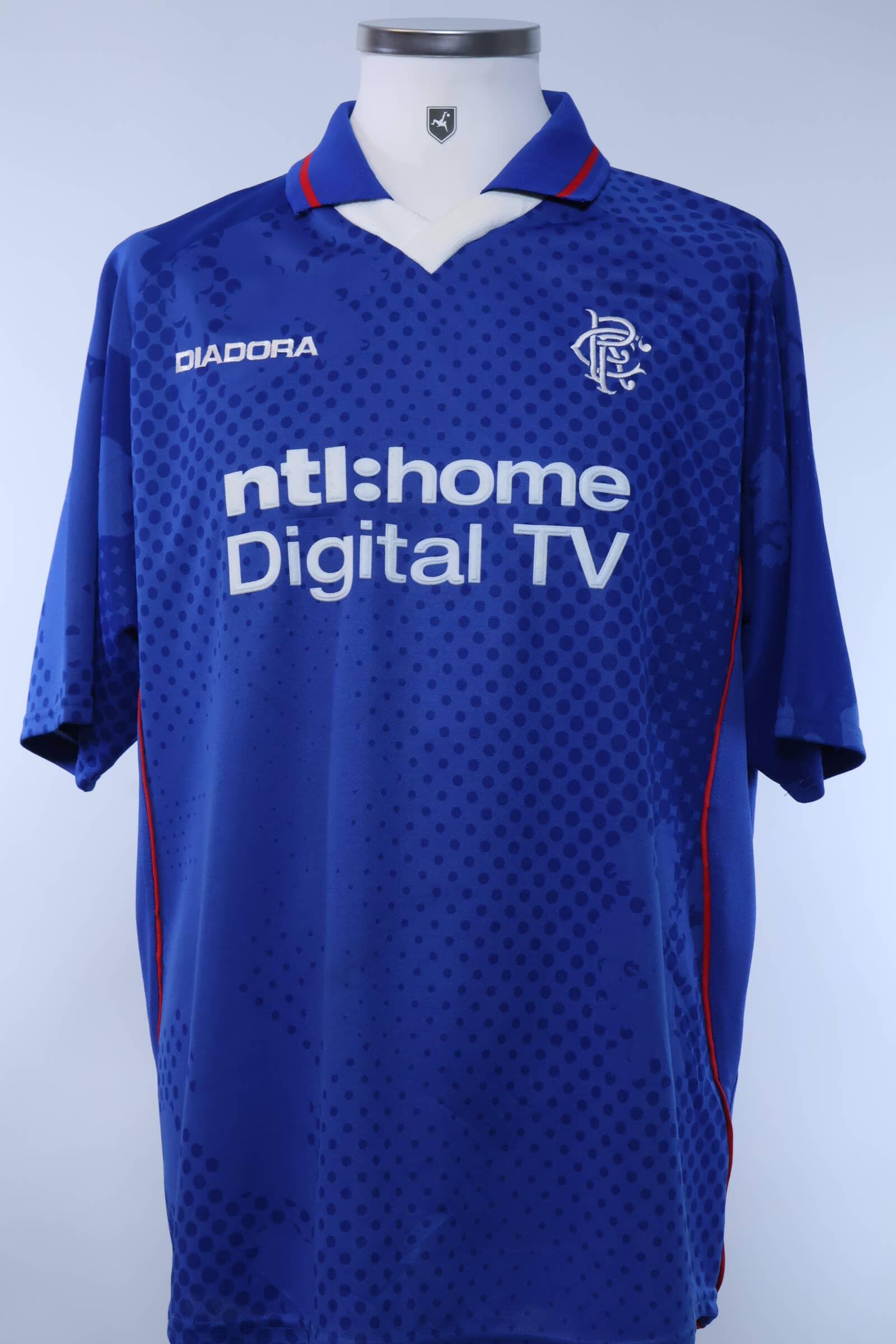 Rangers FC 2002/03 Home Shirt - XLAuthentic Original Football Shirt