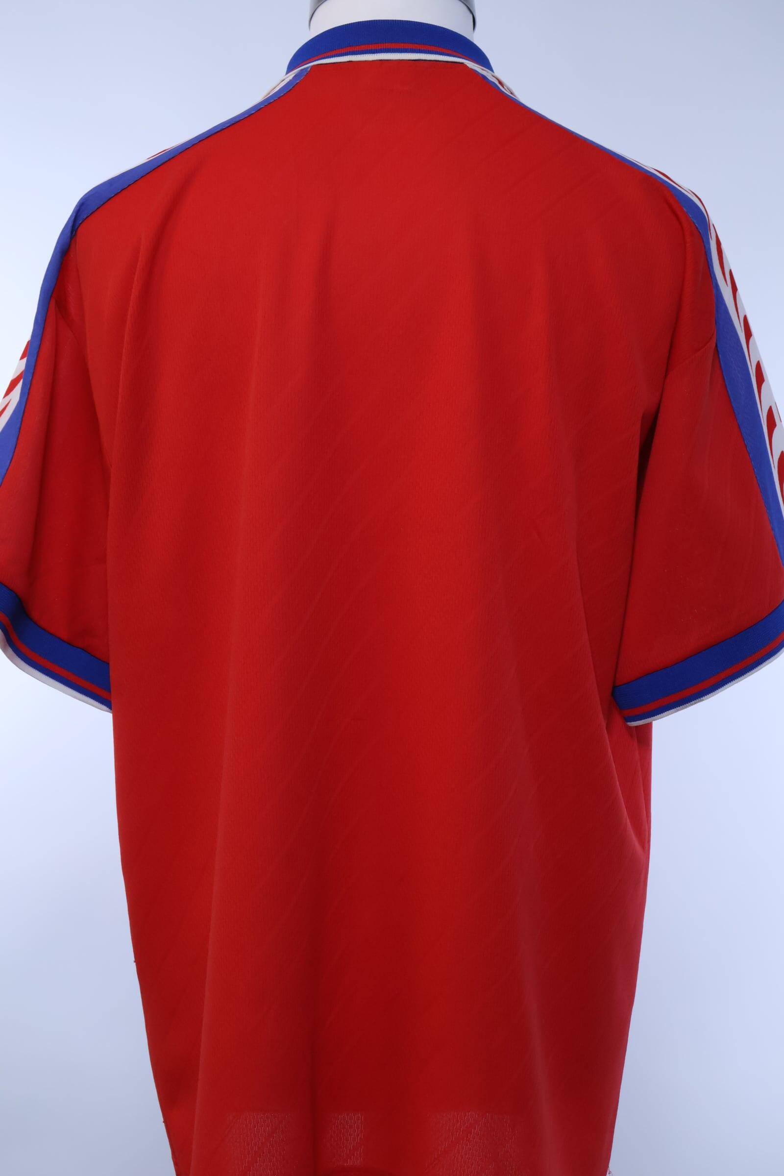 Czech Republic 1996/98 Home Shirt - L Authenic Original Football Shirt