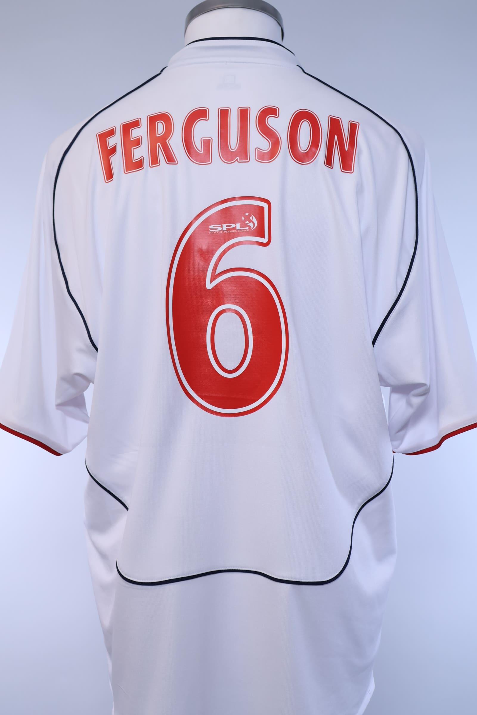 Rangers FC 2005/06 Ferguson #6 Away Shirt - LAuthentic Original Football Shirt