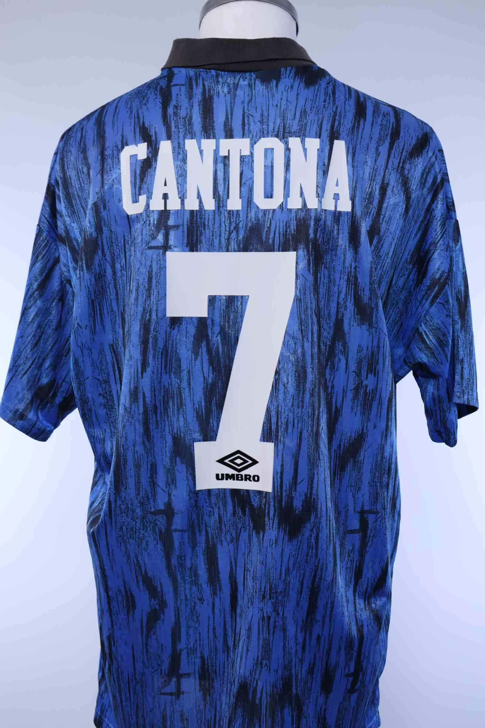 Manchester United 1992/93 Cantona #7 Away Shirt - XLAuthentic Original Football Shirt