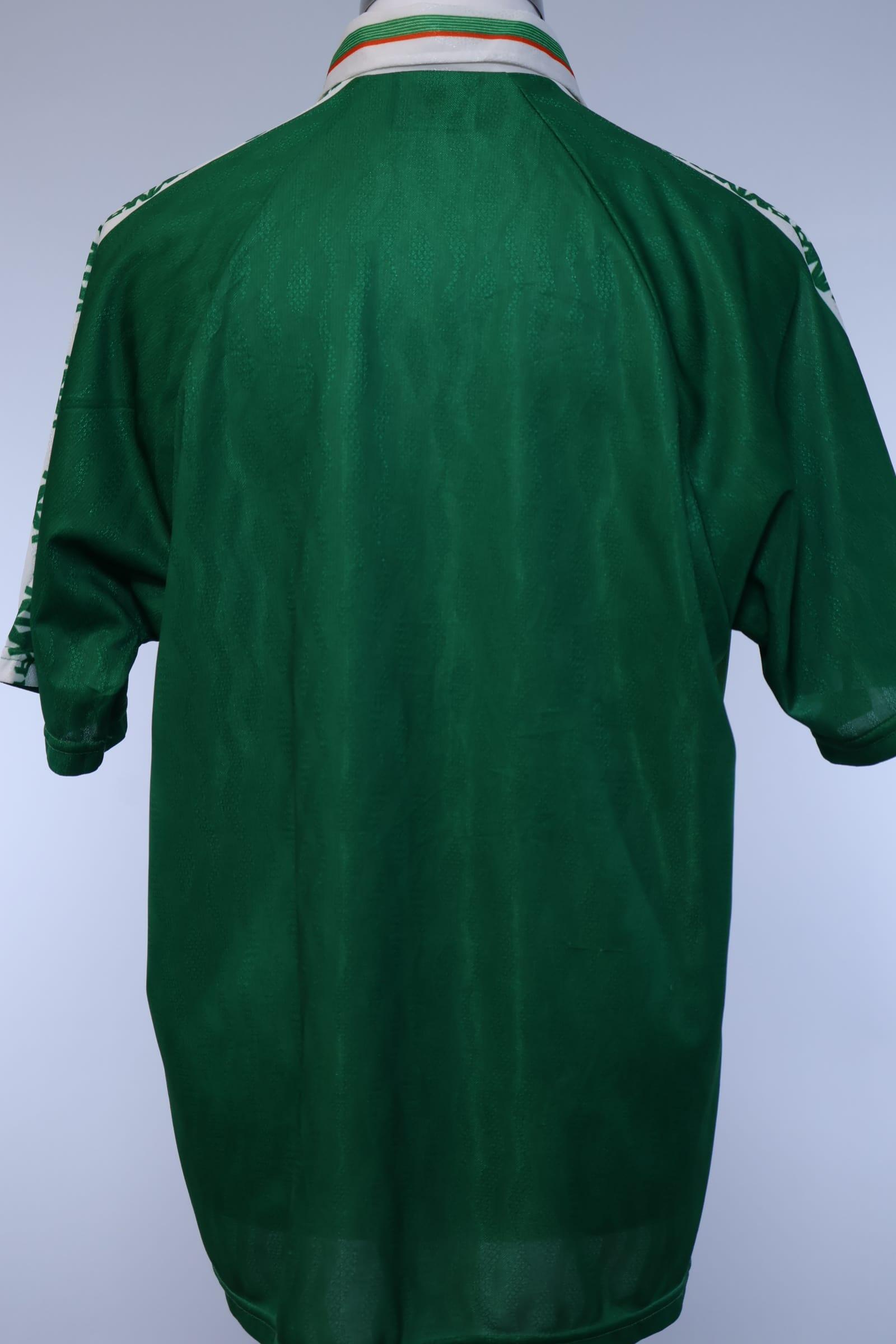 Republic Of Ireland 1996/98 Home Shirt - L Authenic Original Football Shirt