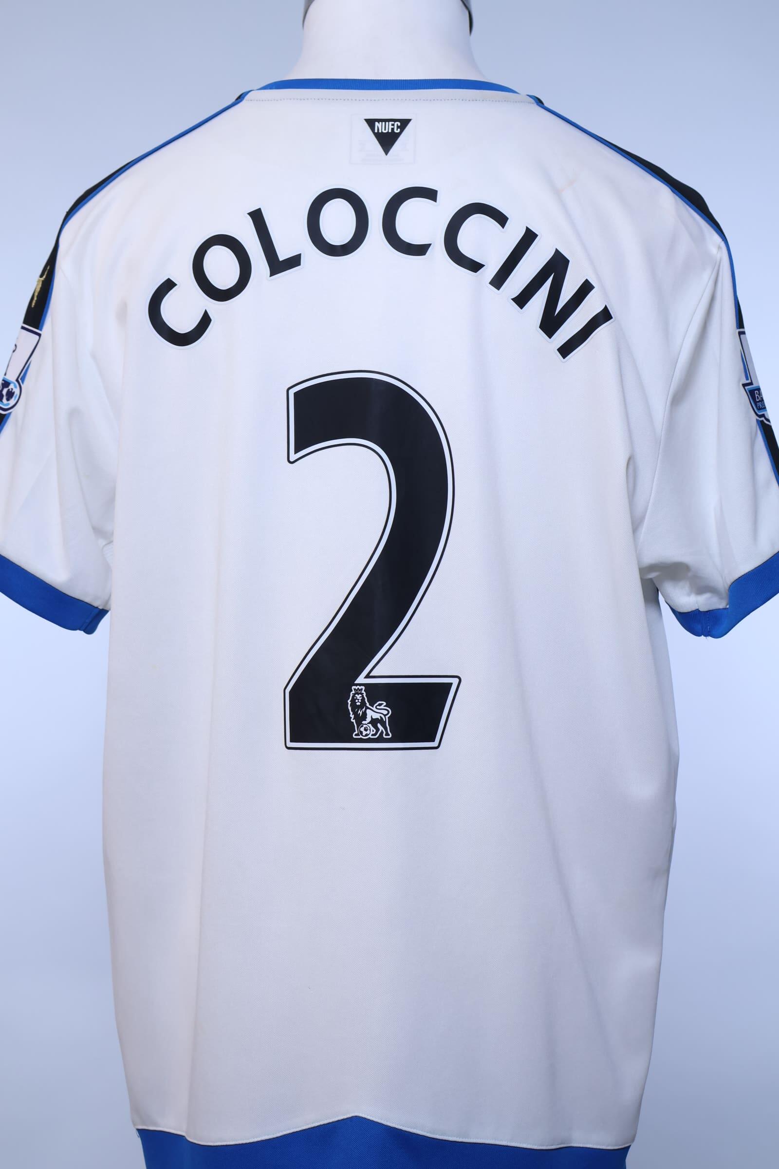 Newcastle United 2015/16 Coloccini #2 Home Shirt - XLAuthentic Original Football Shirt