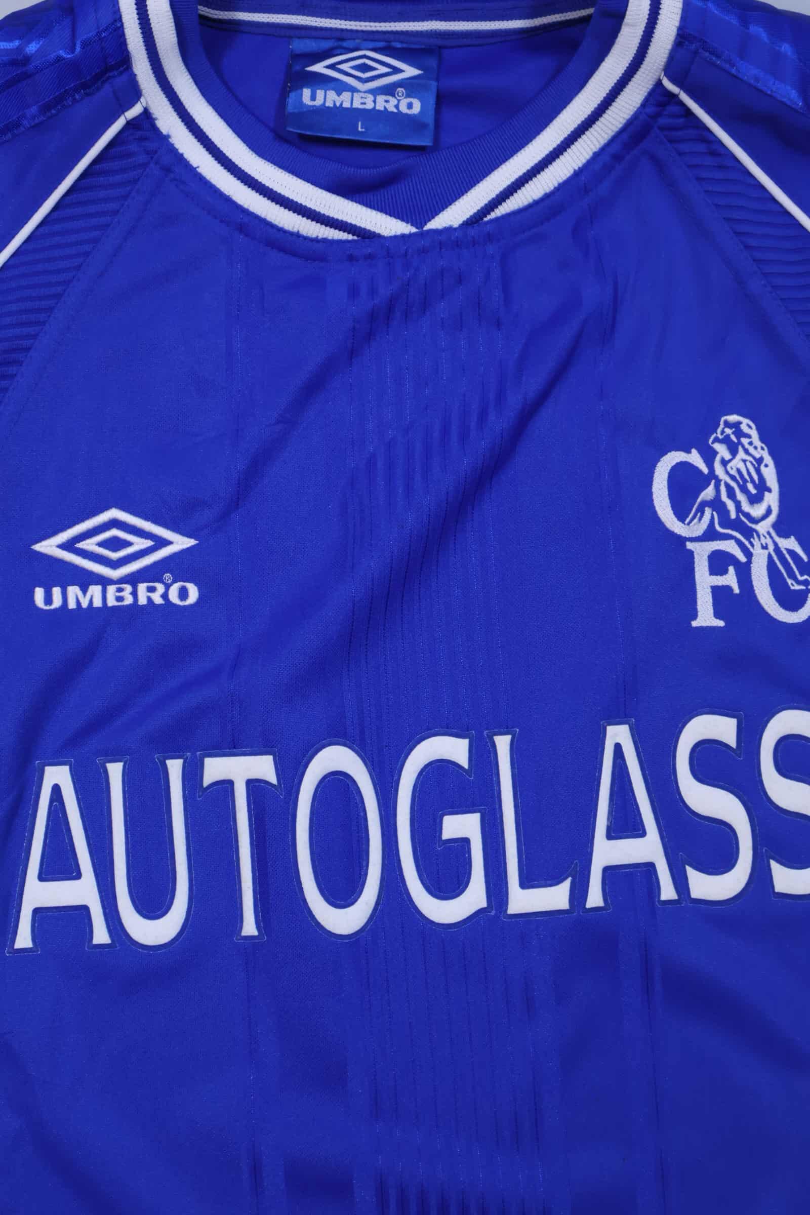 Chelsea 1999/01 Home Shirt - L Authenic Original Football Shirt