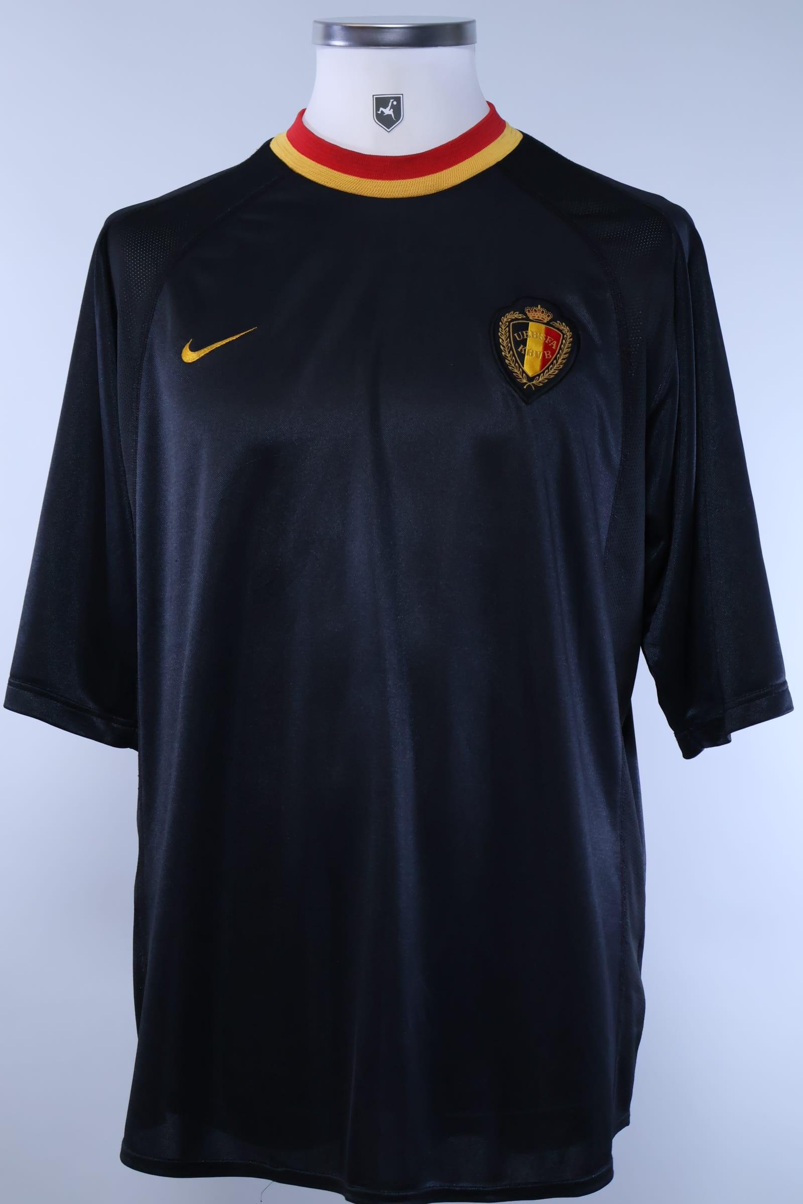 Belgium 2000/02 Euros Away Shirt - LAuthentic Original Football Shirt