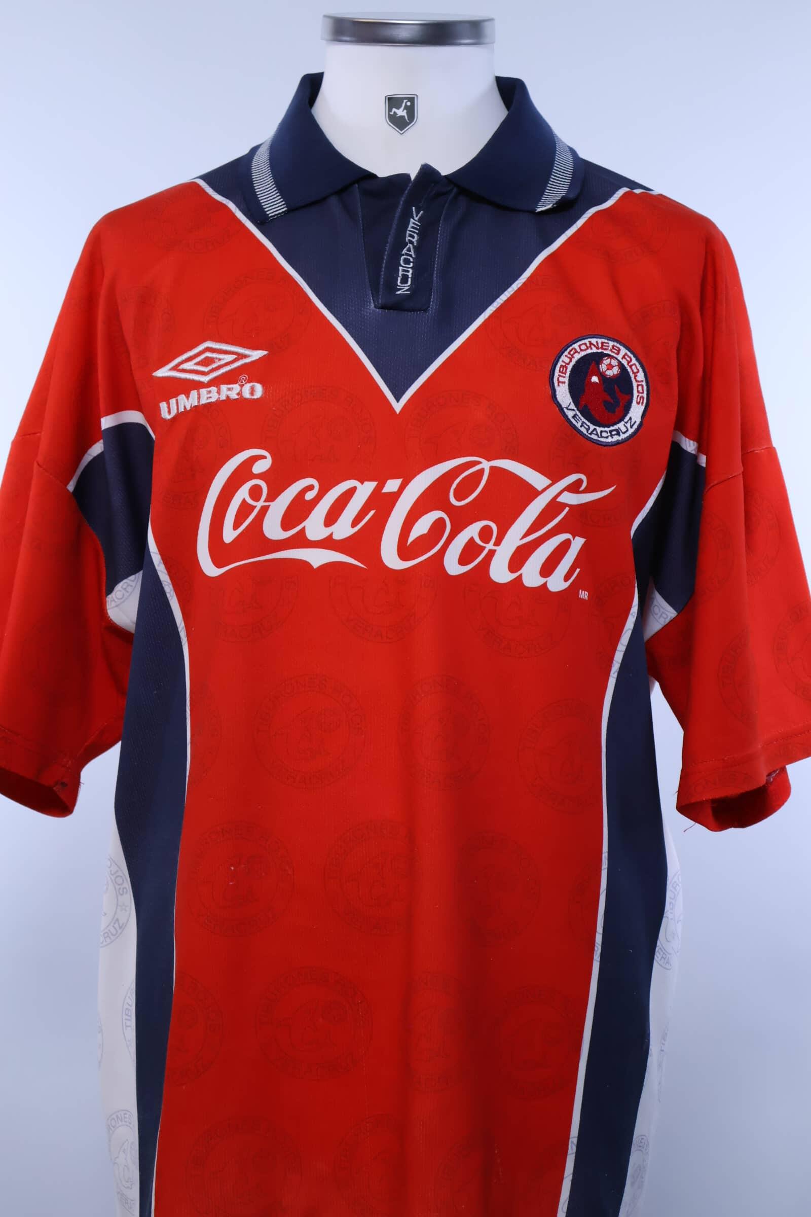 Tiburones Rojos De Veracruz 1996/97 #8 Home Shirt - LAuthentic Original Football Shirt
