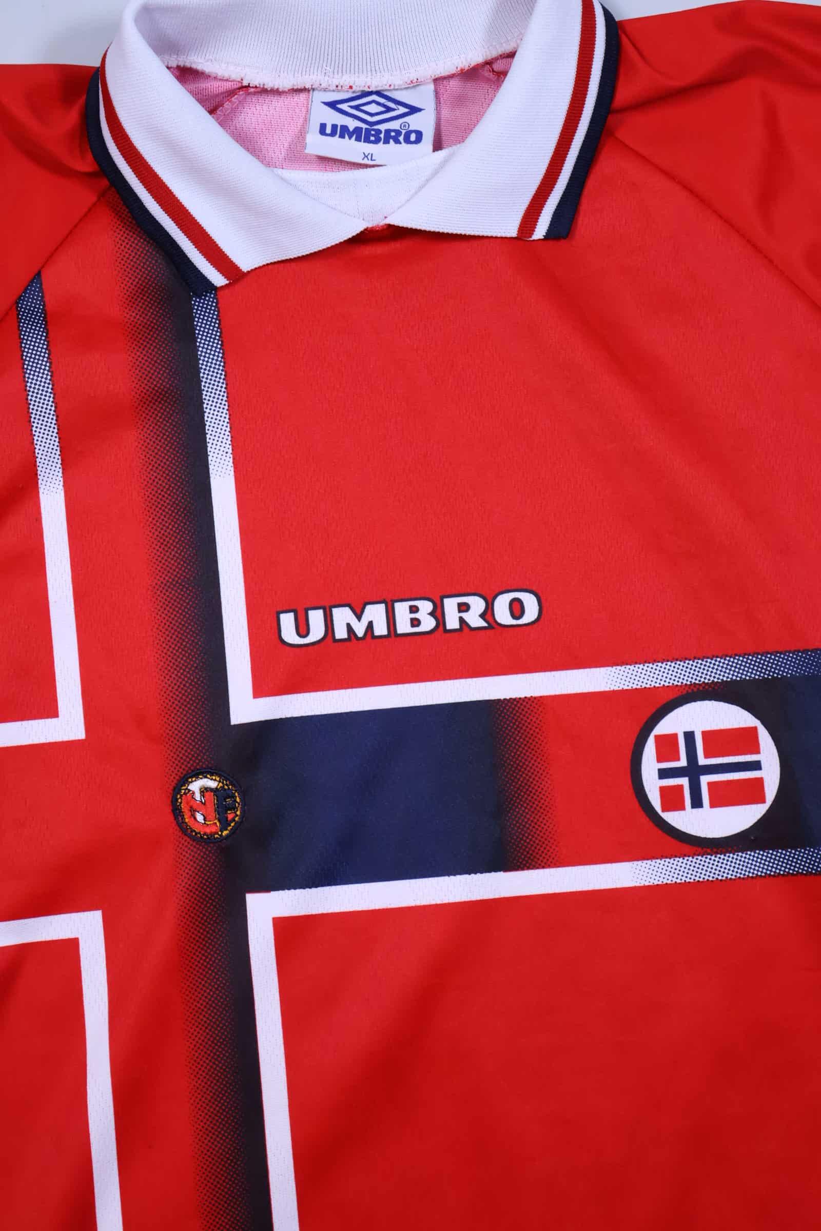 Norway 1997/98 Home Shirt - XL Authenic Original Football Shirt