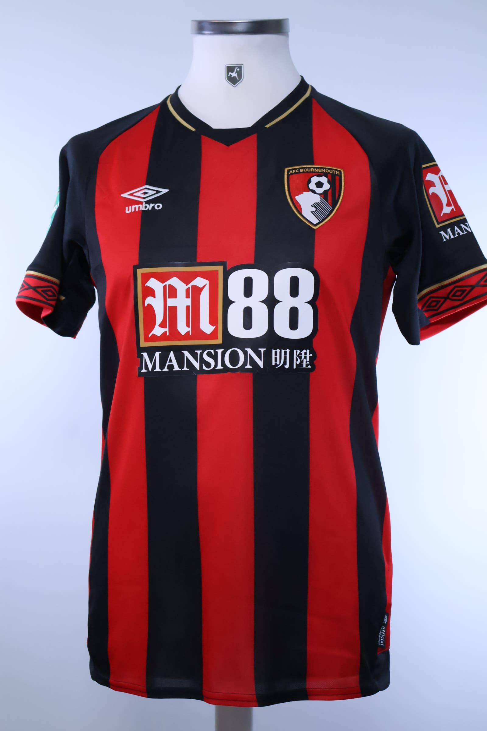 Afc Bournemouth 2018/19 Defoe #18 Home Shirt - S Authenic Original Football Shirt
