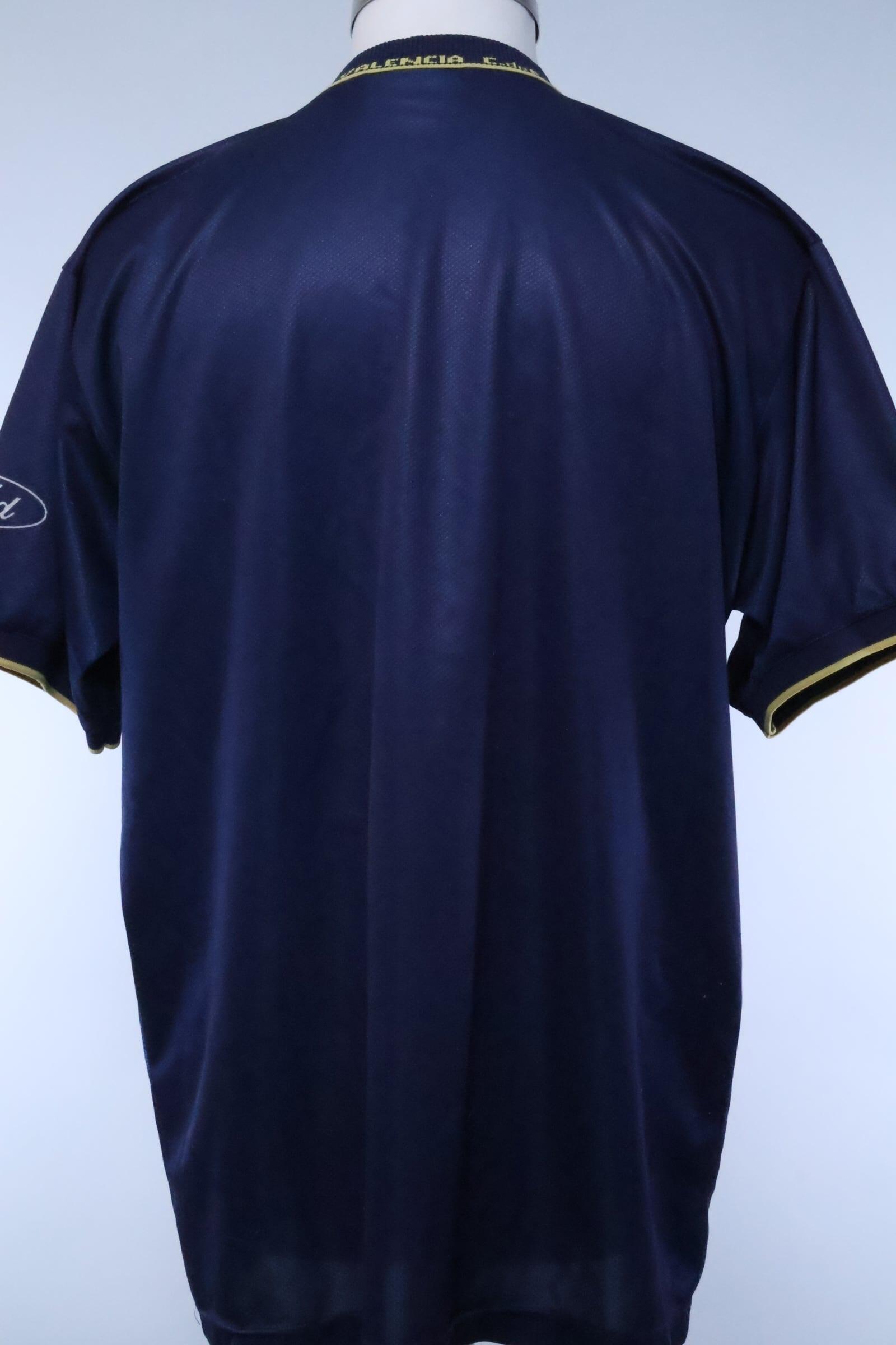 Valencia Cf 1996/97 Away Shirt - XL Authenic Original Football Shirt