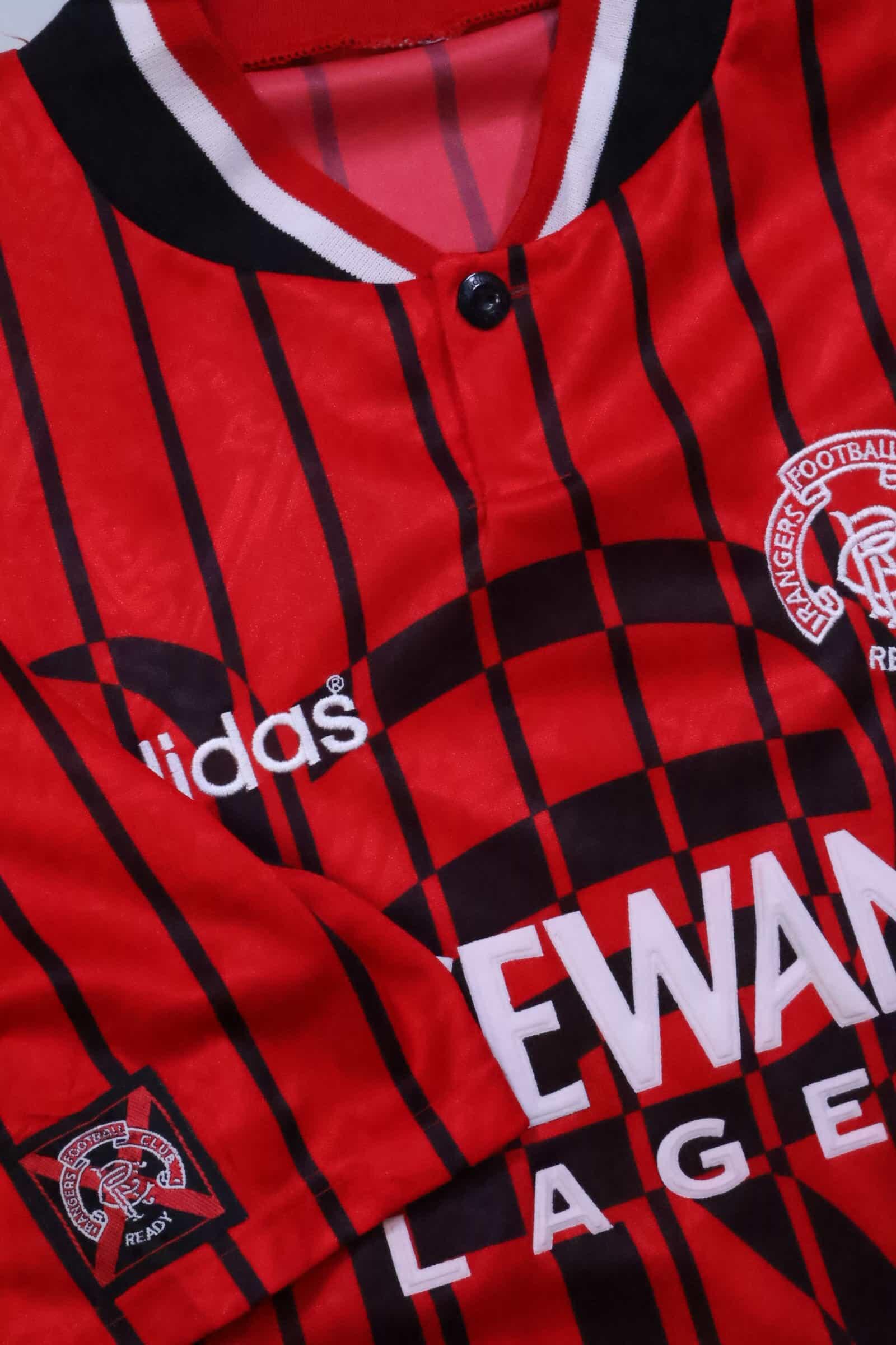 Rangers FC 1994/95 Away Shirt - L Authenic Original Football Shirt