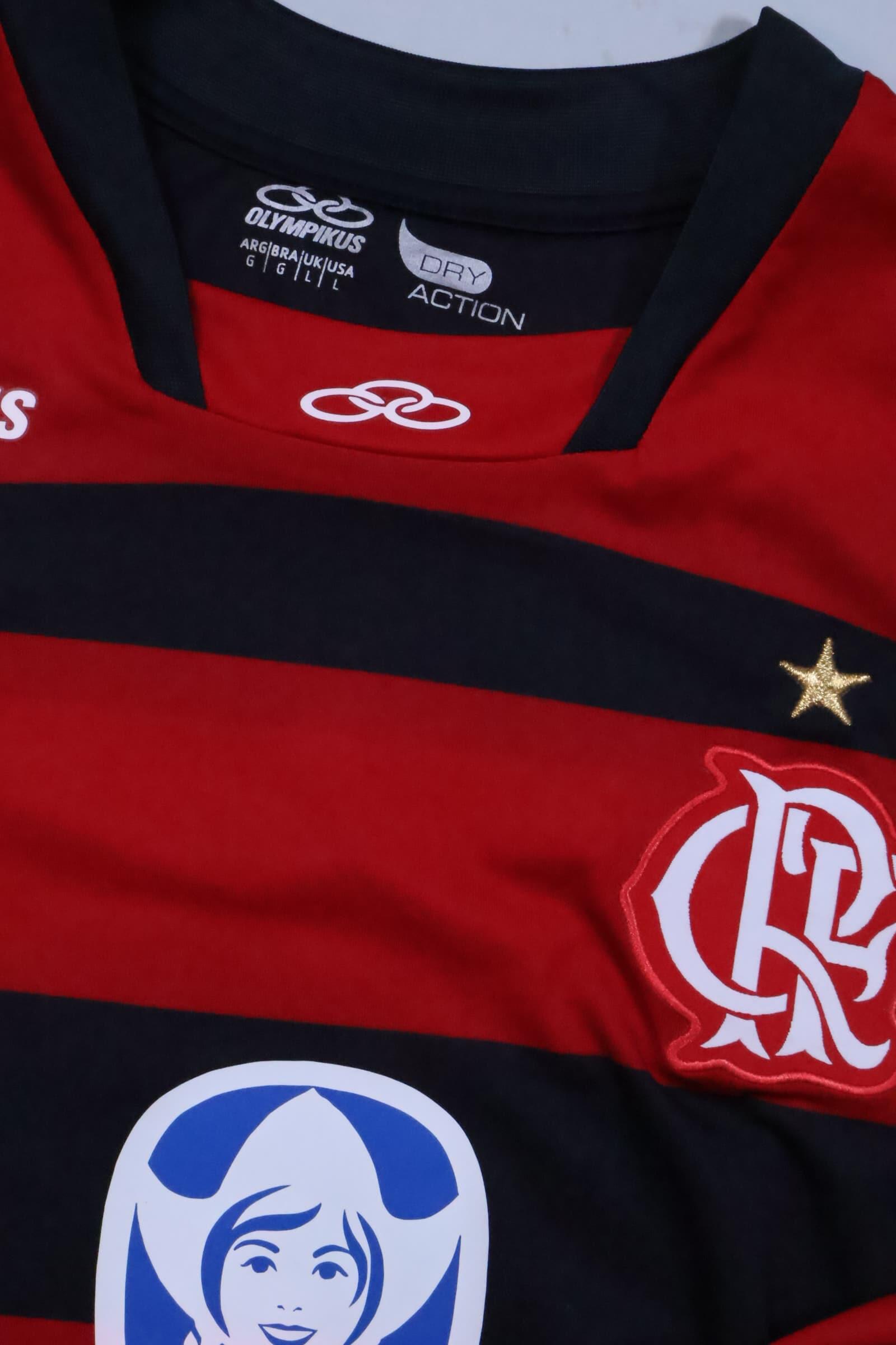 Flamengo 2010/11 Ronaldinho #10 Home Shirt - L Authenic Original Football Shirt