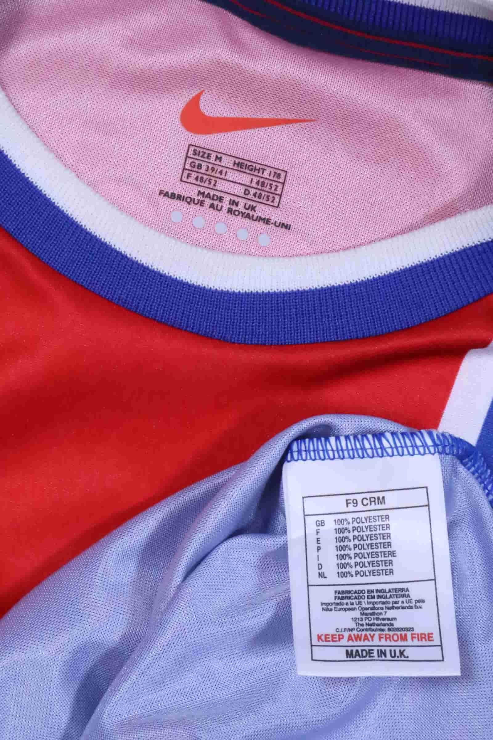 Paris Saint-Germain F.C 1999/00 Okocha #10 Home Shirt - M Authenic Original Football Shirt