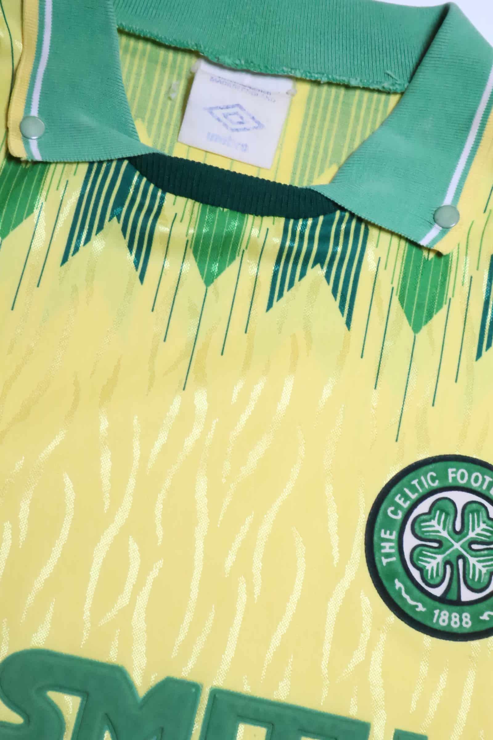 Celtic F.C 1989/91 Away Shirt - XL Authenic Original Football Shirt