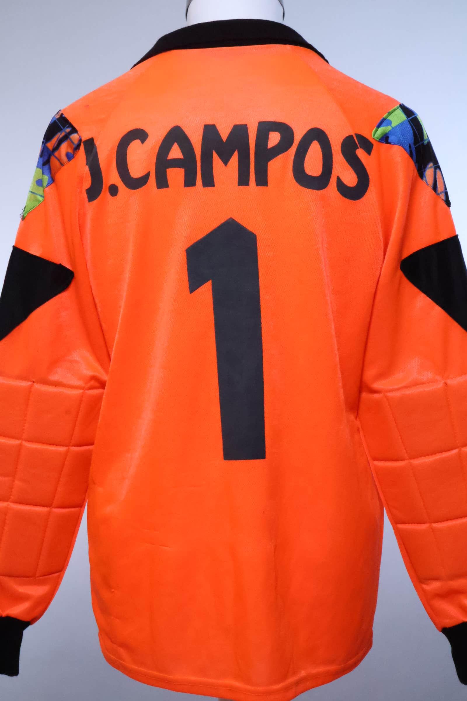 Mexico 1994/95 Campos #1 Goalkeeper Shirt - M- BACK