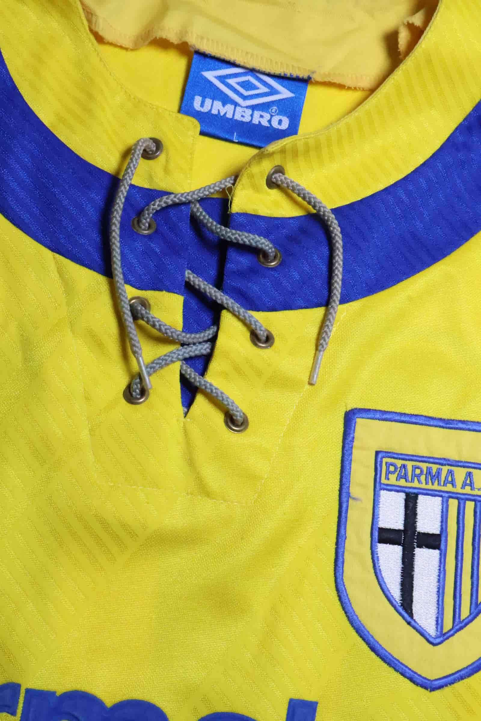 Parma 1993/95 Zola #10 Away Shirt - L- TAGS