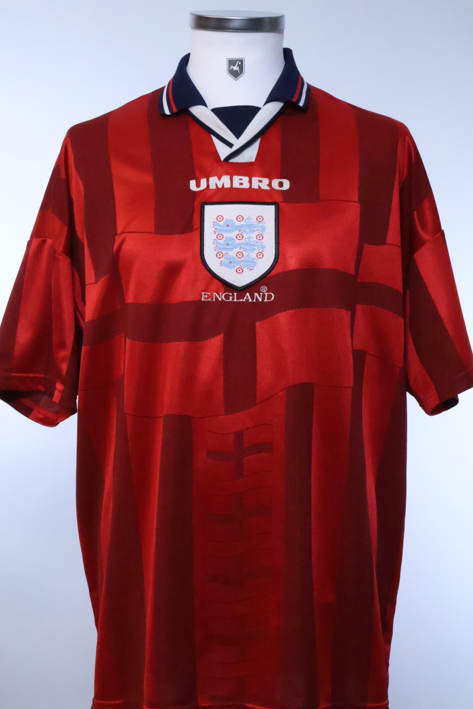 England 1997/99 Away Shirt - XL- FRONT