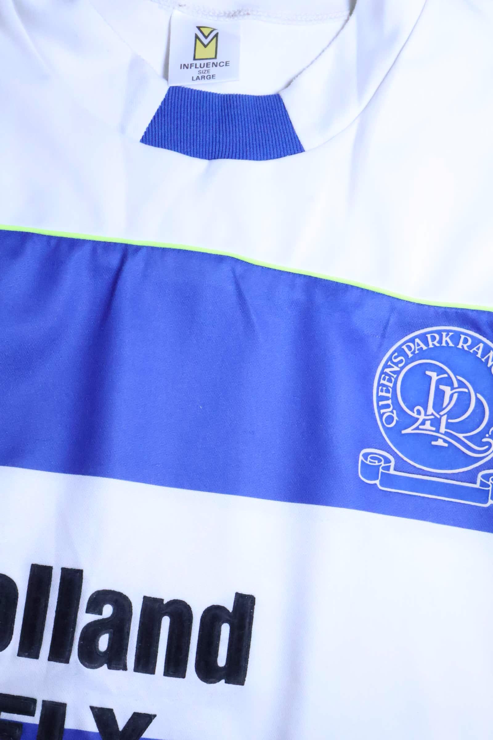 Queens Park Rangers 1989/90 Home Shirt - L- TAGS