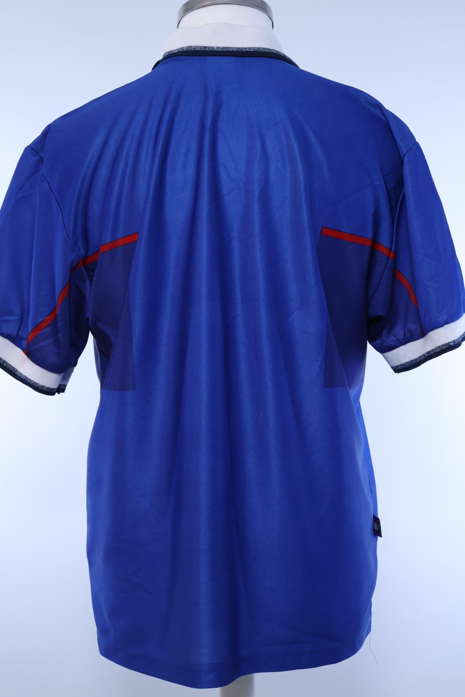 Rangers Fc 1997/99 Home Shirt - M- BACK