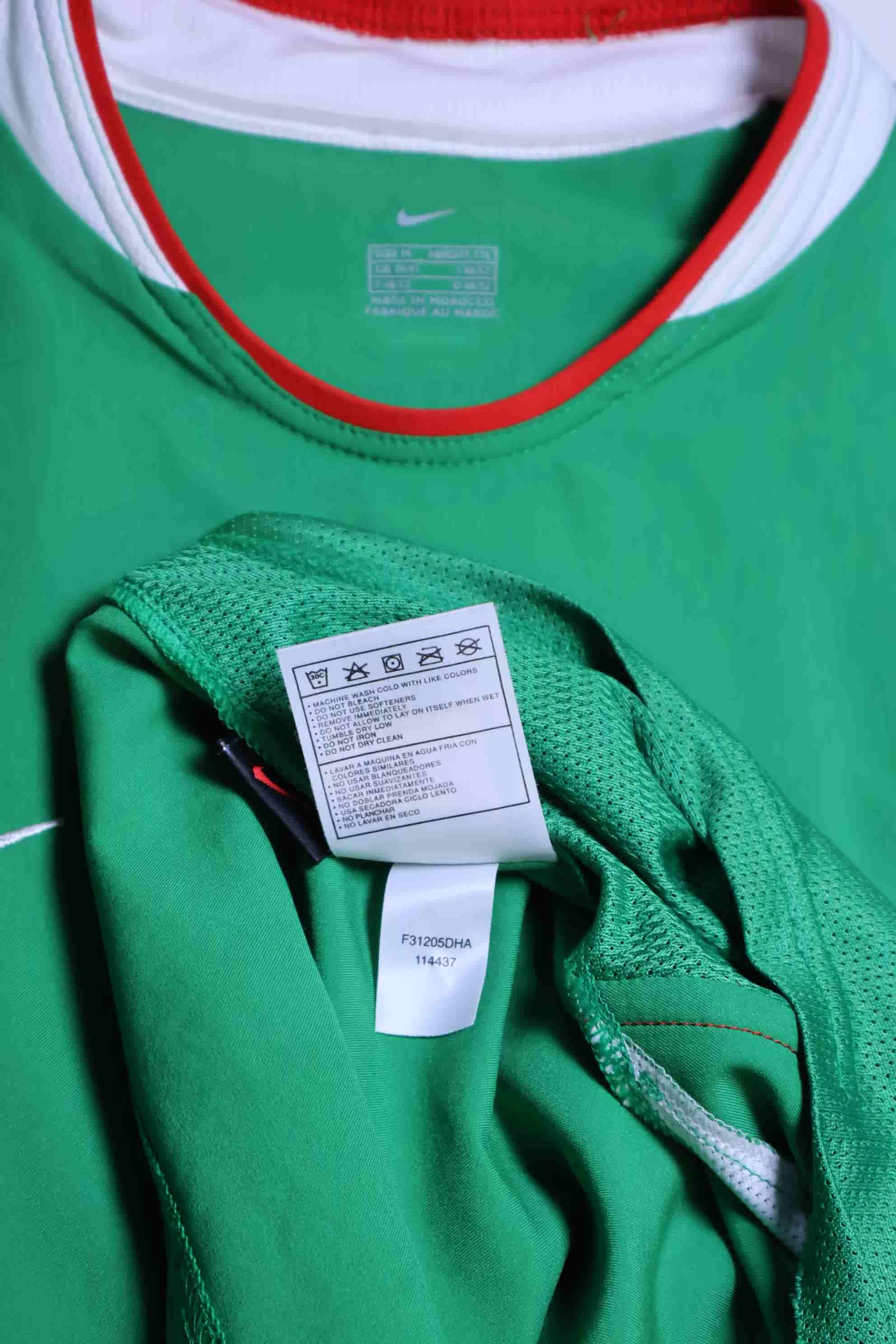 Mexico 2003/04 J. Campos #1 Home Shirt - M- TAGS