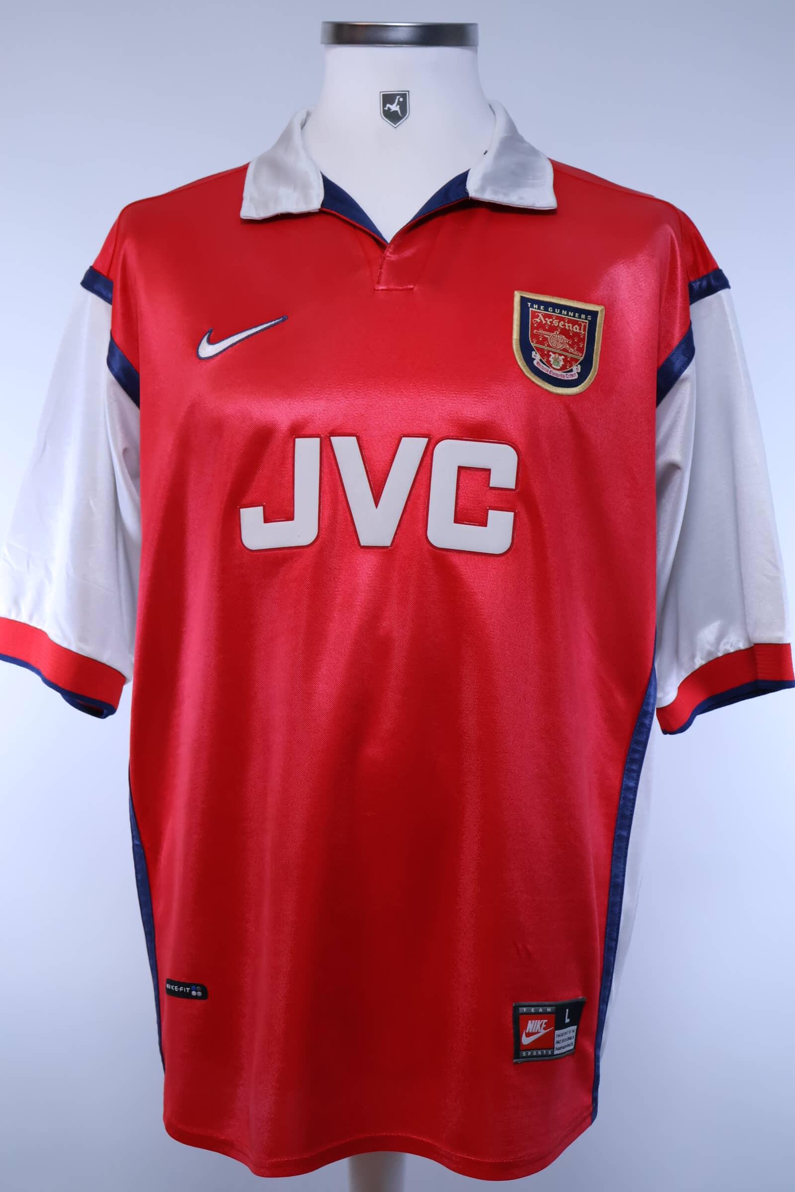 Arsenal 1998/99 Home Shirt - L- FRONT