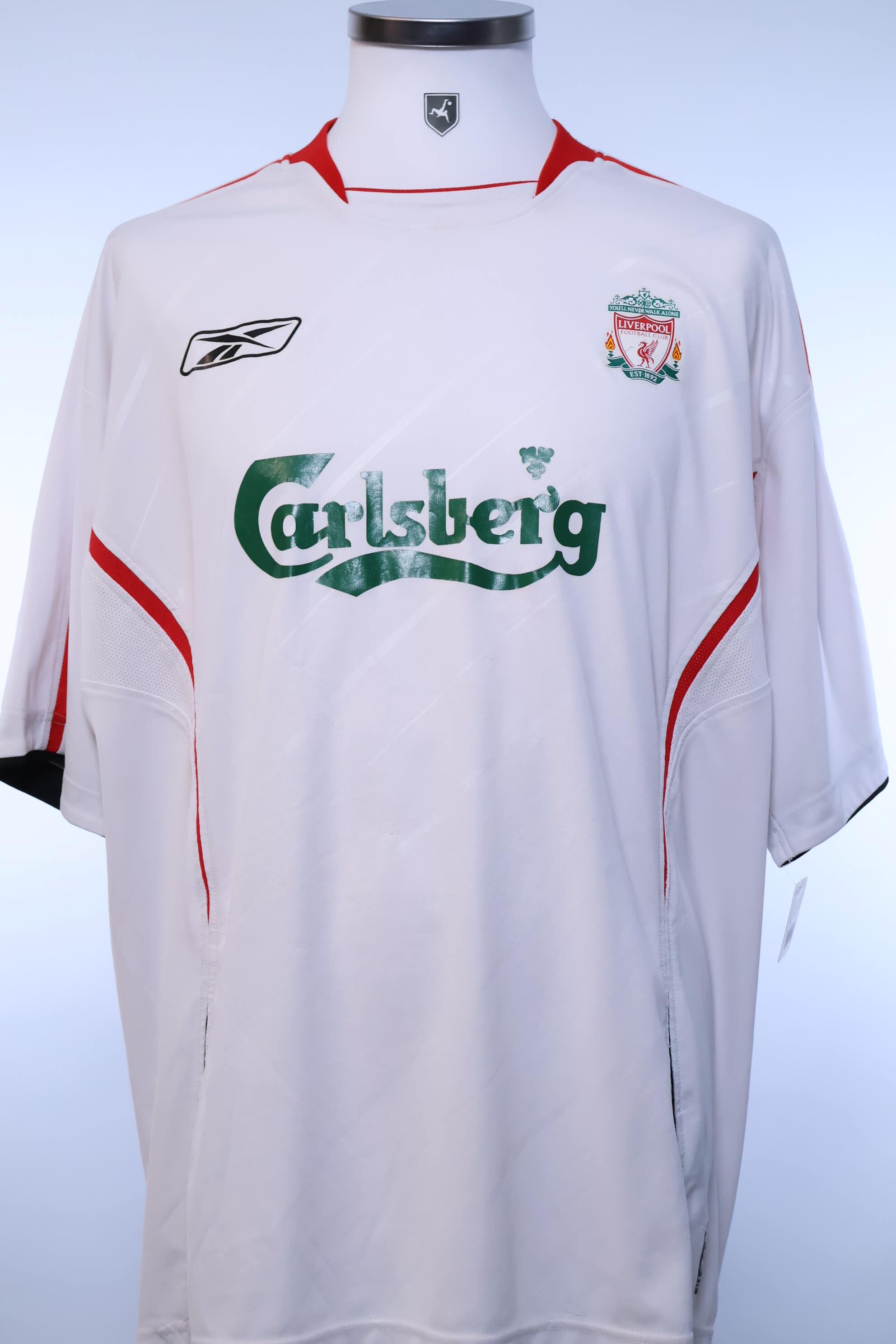 Liverpool F.C Gerrard #8 2005/06 Away Shirt - XL- BACK